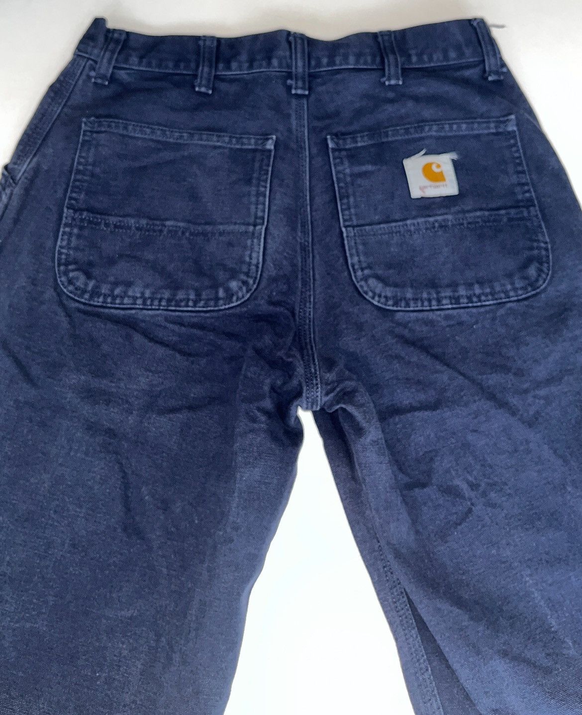 Carhartt × Carhartt Wip 🔹 Carhartt Pants – Blue Marine size 32L/29W🔹 Size US 32 / EU 48 - 1 Thumbnail