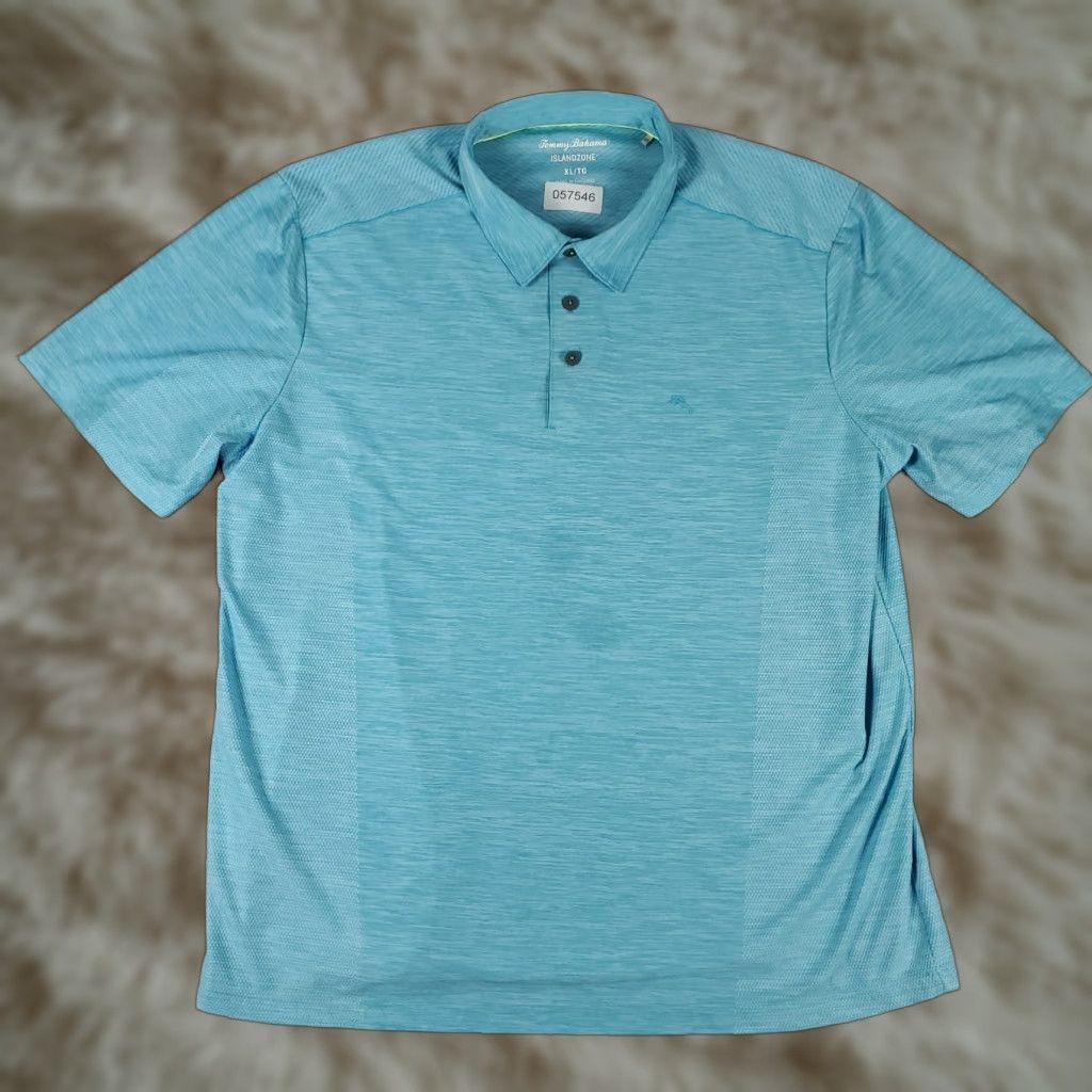 Tommy Bahama Tommy Bahama Polo Shirt Mens XL Blue Polyester Golf Casual Short Sleeve Shirt Polo Mens XL Blue Polyester Golf Casual Short Sleeve Tommy Bahama Size US XL / EU 56 / 4 - 1 Thumbnail