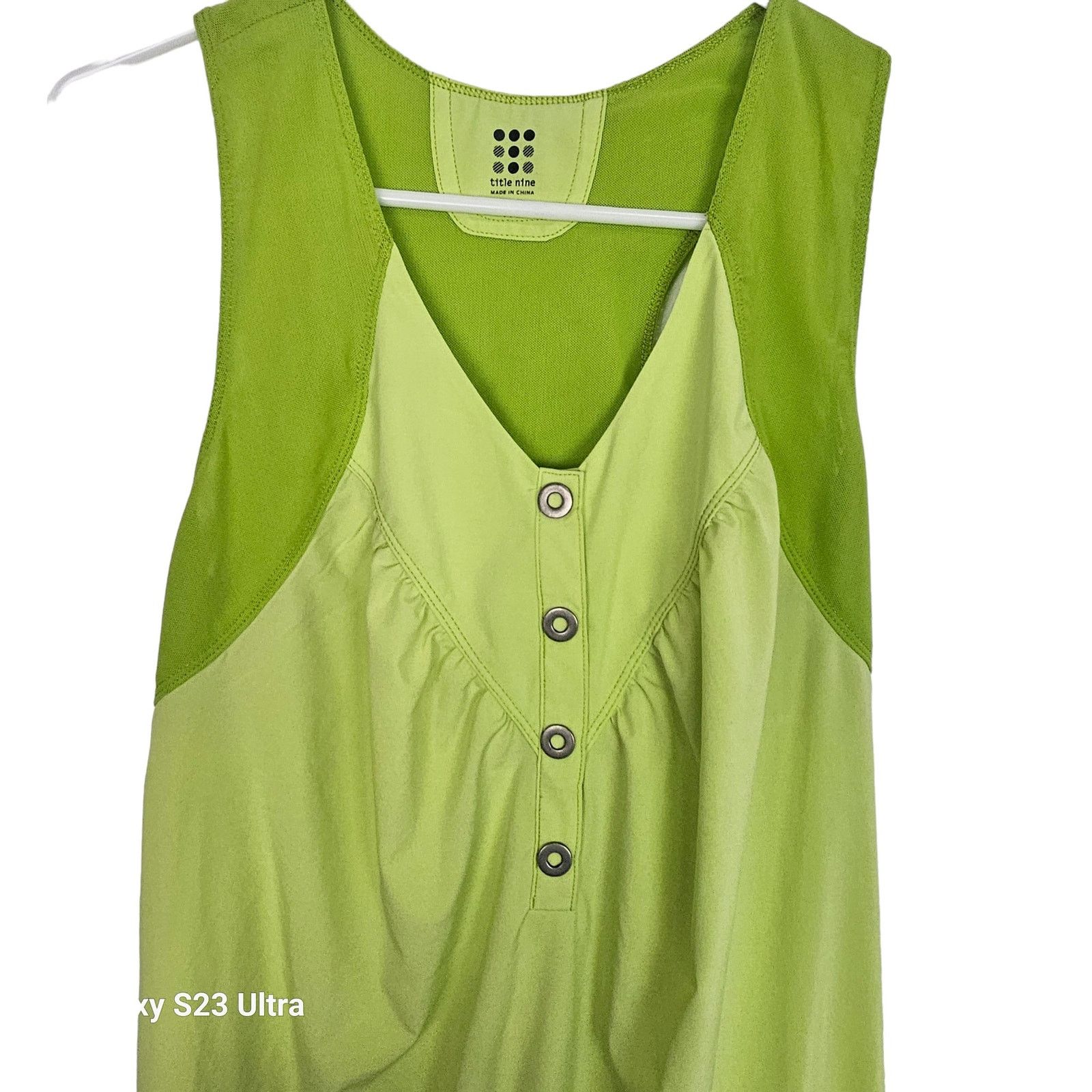 Titleist Title Nine Golf Dress Sz M Racerback Sporty Stretch Athletic Size M / US 6-8 / IT 42-44 - 2 Thumbnail