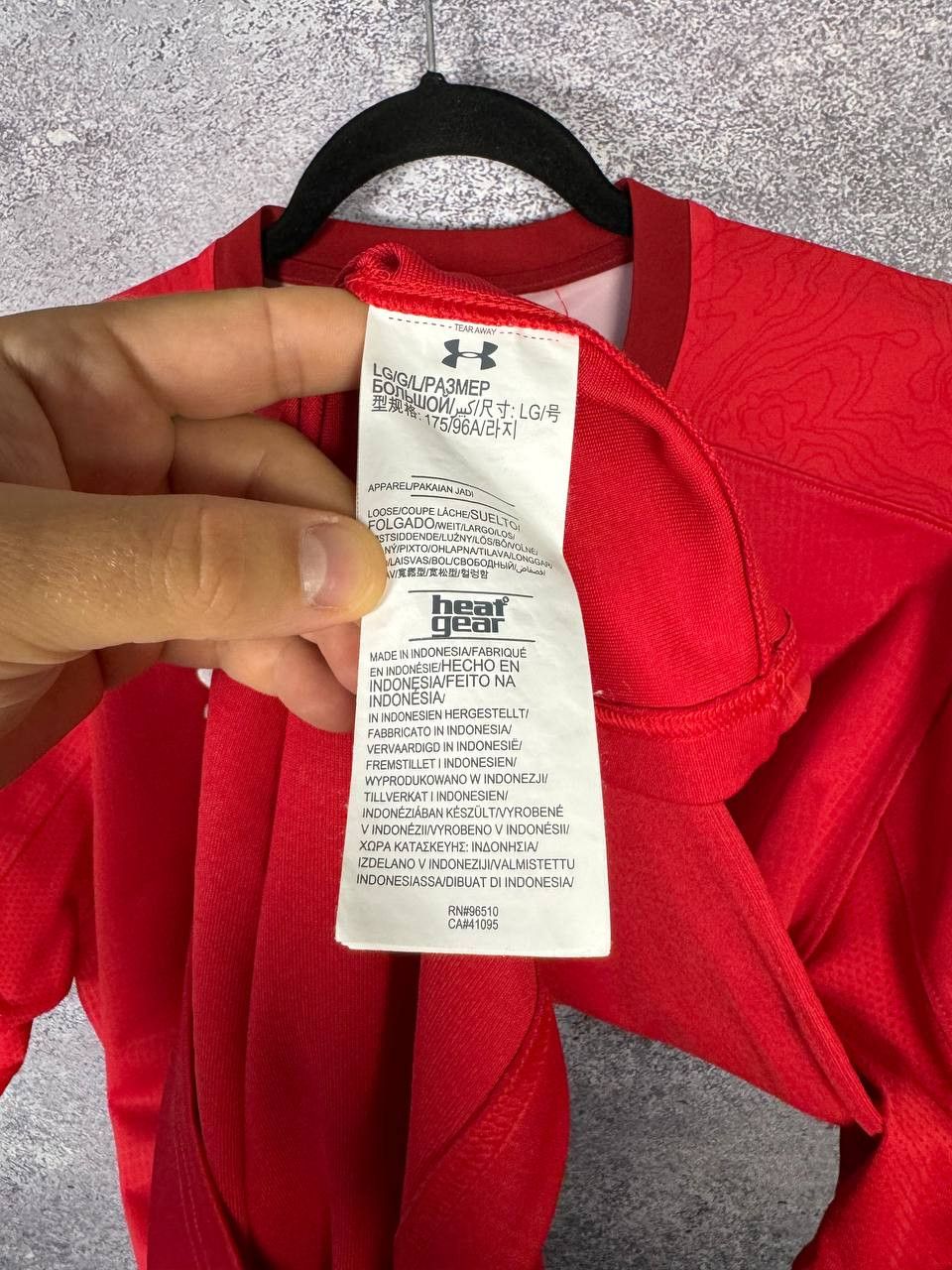 Under Armour Wales Rugby Jersey Home 2018 Under Armour Jersey Size US L / EU 52-54 / 3 - 10 Thumbnail