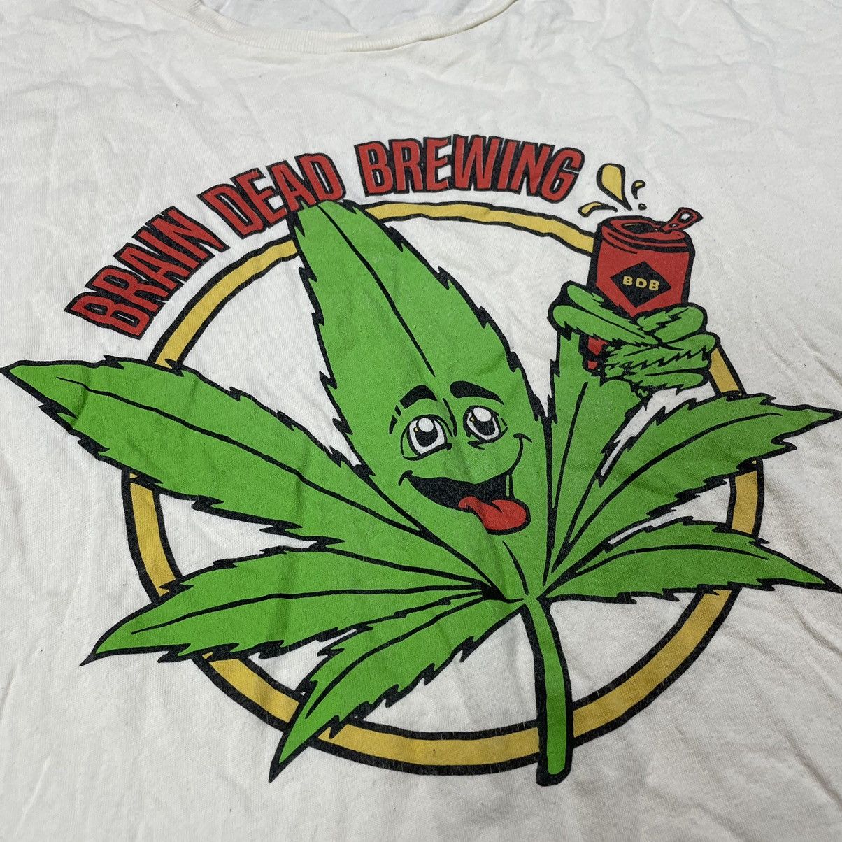 Vintage Vintage 90s Graphic Tee Sun Faded Skate Streetwear Slim XL Size US XL / EU 56 / 4 - 5 Thumbnail