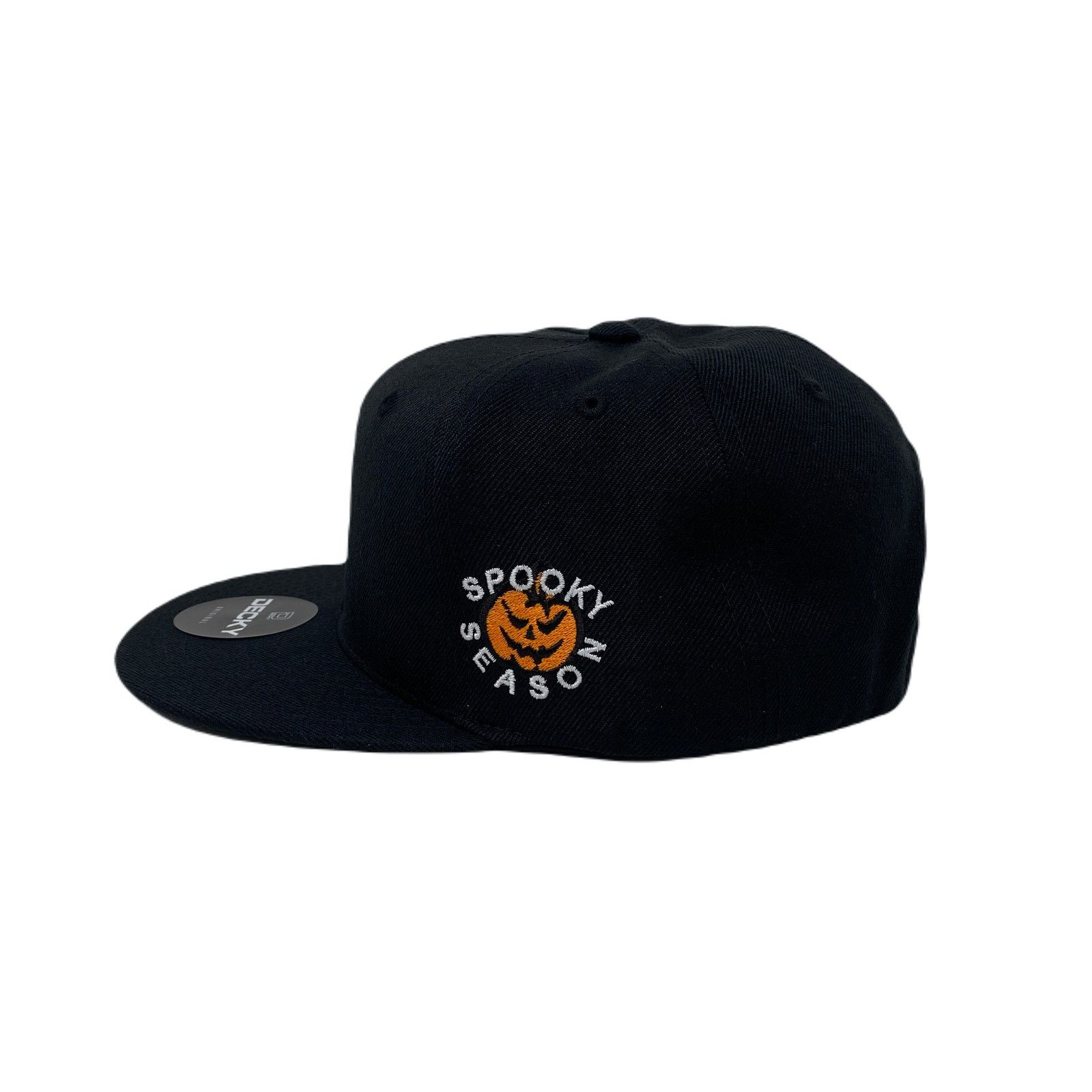 Other Los Angeles LA Ghost Halloween Snapback Hat All Black Size ONE SIZE - 6 Thumbnail