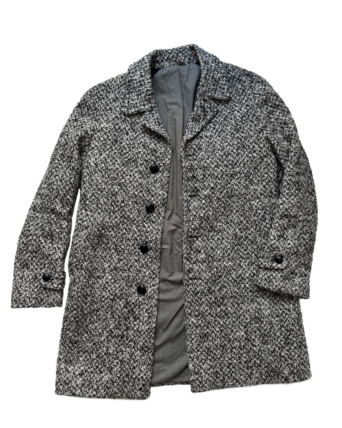 SUPREME FLOWERS DENIM CHORE COAT SIZE MEDIUM PREOWNED