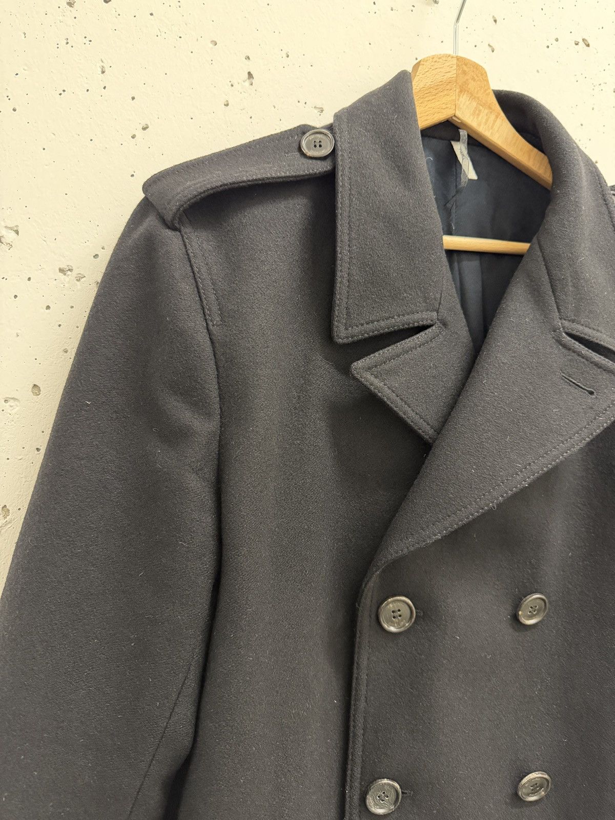 Dior Dior Homme Wool Double Breasted Peacoat Size US XL / EU 56 / 4 - 3 Thumbnail