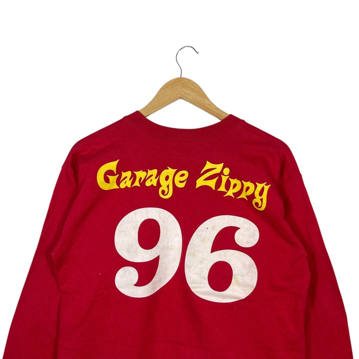 Vintage Vintage Garage Zippy 96 Crewneck Sweatshirt Red Made USA Size US M / EU 48-50 / 2 - 6 Thumbnail