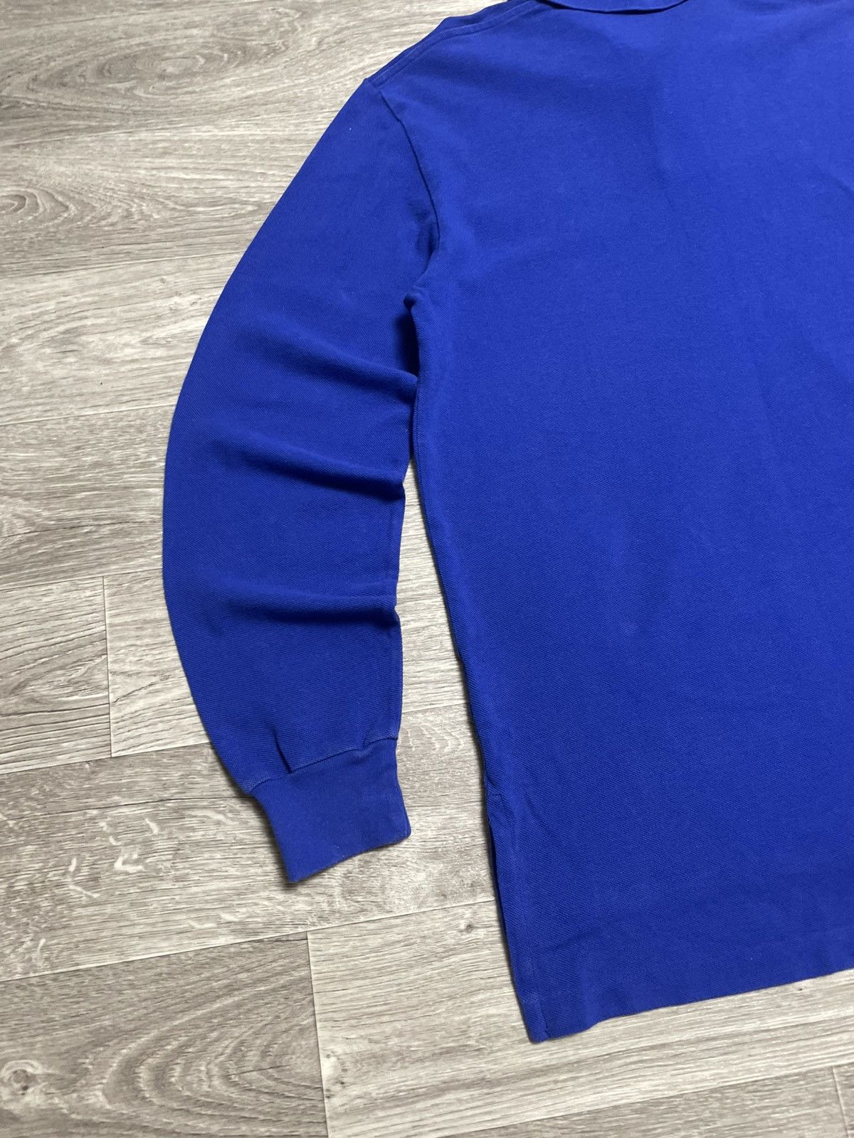 Polo Ralph Lauren Vintage Polo Ralph Lauren Blue Long Sleeve Polo Shirt Size US M / EU 48-50 / 2 - 16 Thumbnail