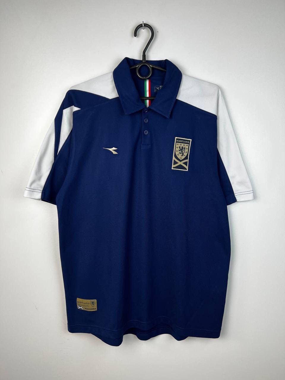 Vintage Scotland Diadora vintage polo t-shirts size M Size US M / EU 48-50 / 2 - 1 Thumbnail