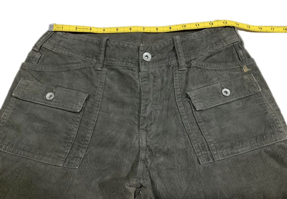 45rpm × Hysteric Glamour × Japanese Brand 🔥Sick Y2K 45 Rpm Flared Corduroy Pants Size US 27 - 10 Thumbnail