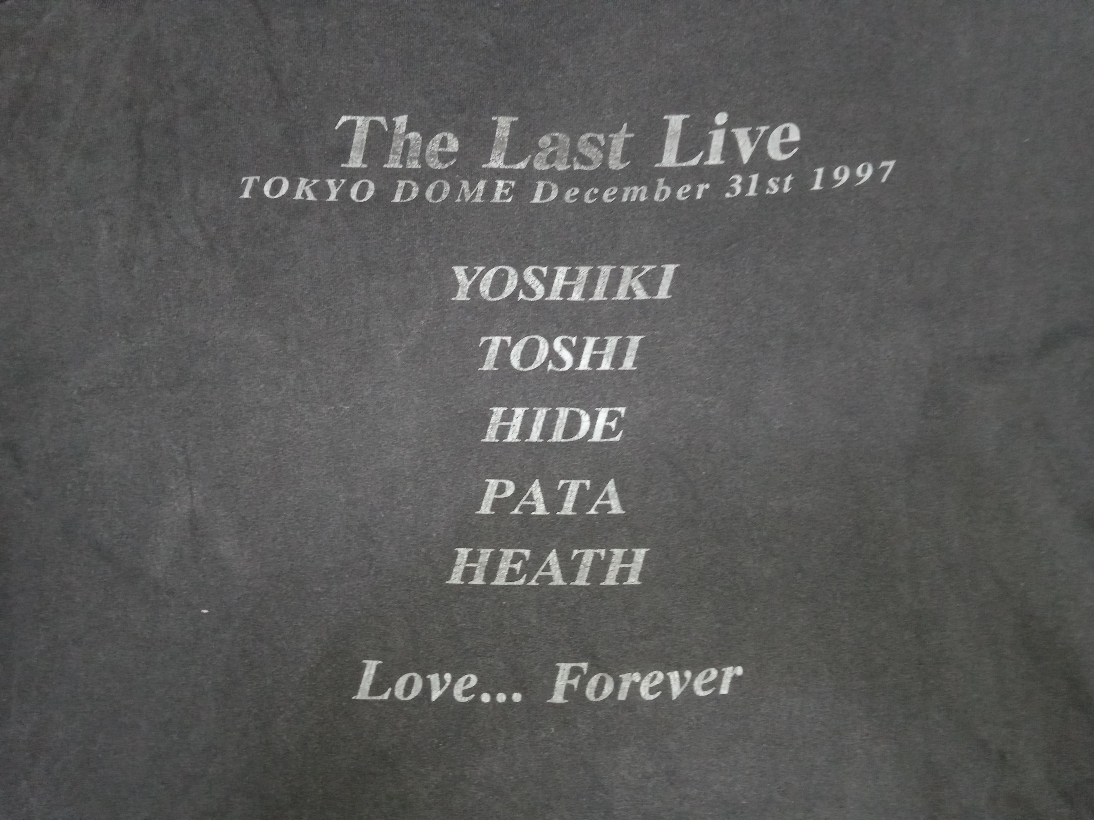 Vintage Vintage 90s X Japan The Last Live 1997 Shirt Distressed Size US L / EU 52-54 / 3 - 5 Thumbnail