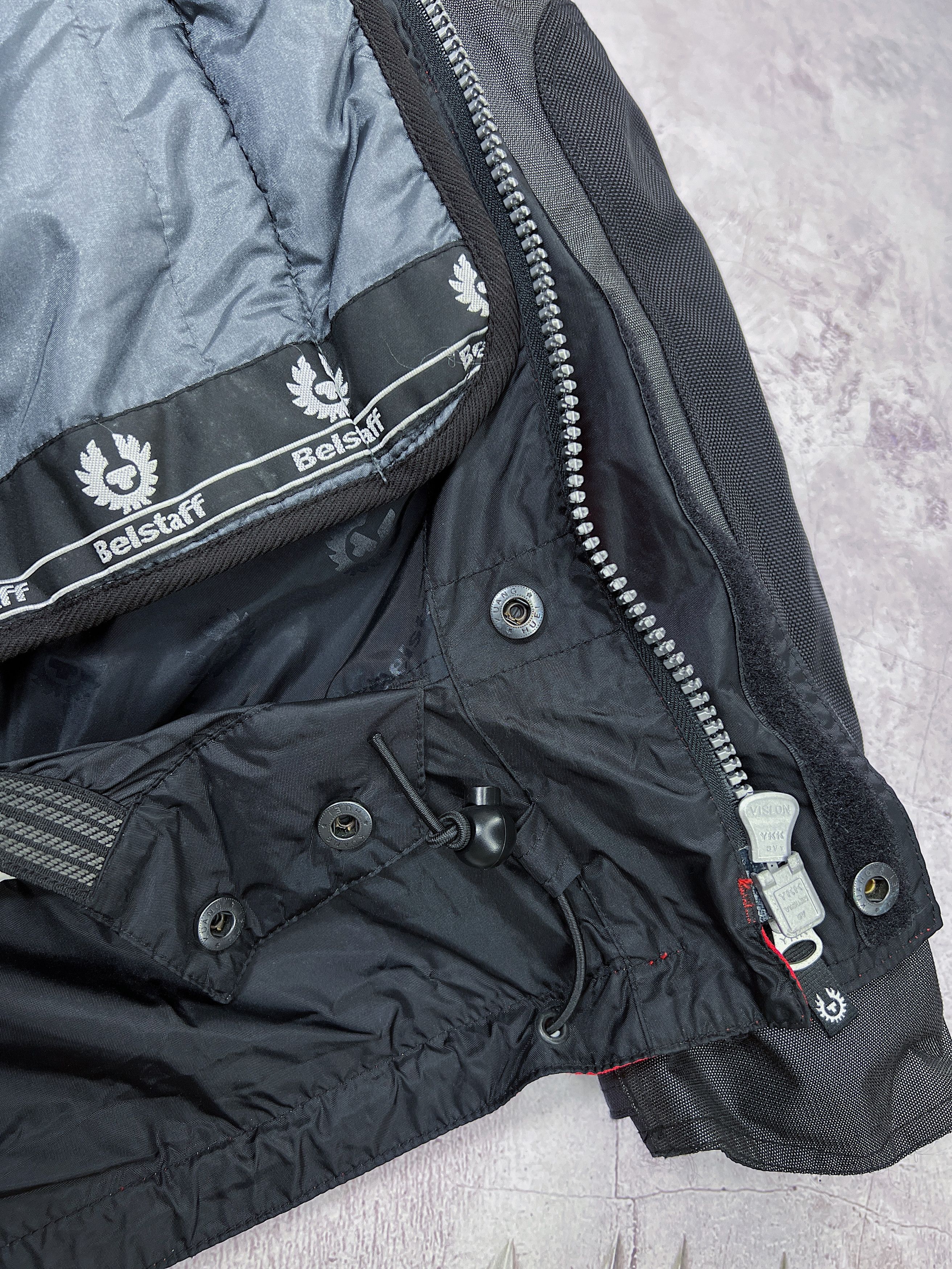 Belstaff × Vintage Belstaff Moto Jacket Warm Linen Elbow & Shoulder Protec Size US L / EU 52-54 / 3 - 12 Thumbnail