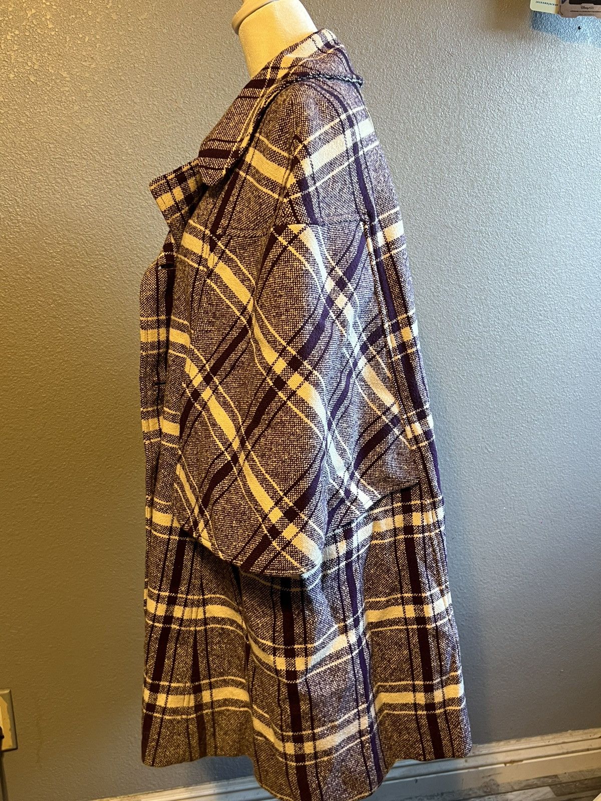 Gucci Gucci plaid print cape Size XS / US 0-2 / IT 36-38 - 6 Thumbnail