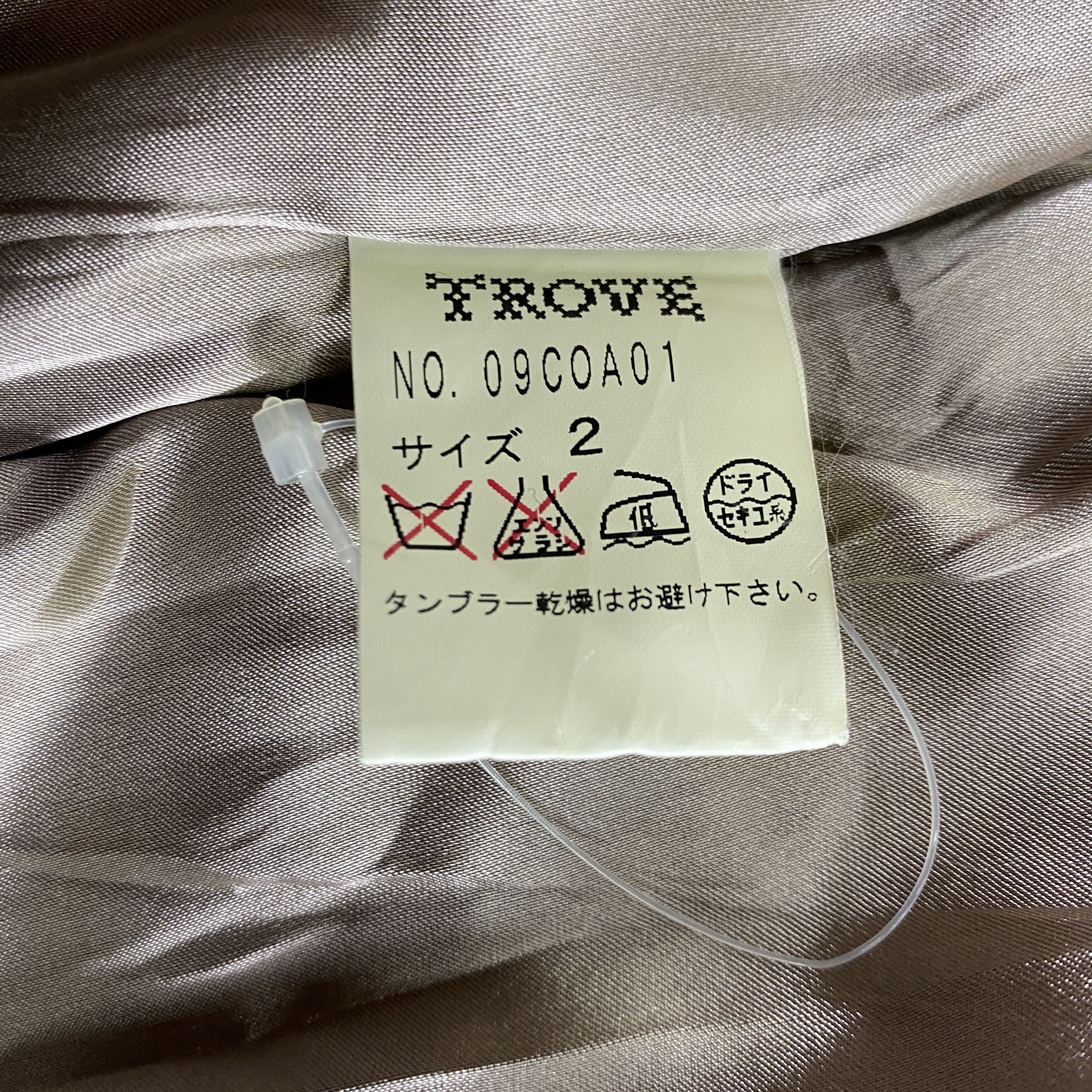 If Six Was Nine Vintage Trove Wool Peacoat Jacket- J453 Size US S / EU 44-46 / 1 - 11 Thumbnail