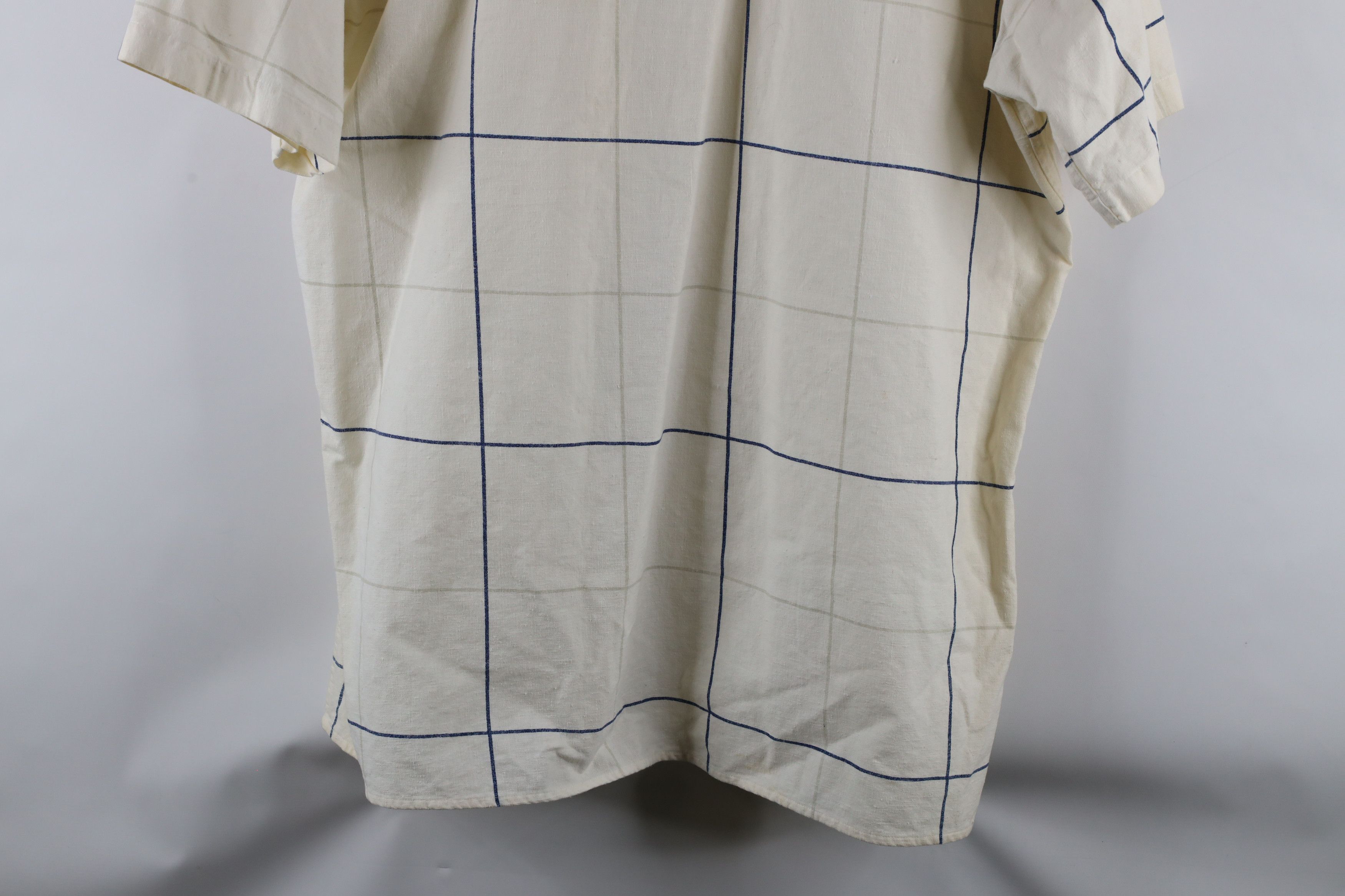 Vintage Vintage 90s Streetwear Needle Tailoring Baggy Button Shirt Size US XL / EU 56 / 4 - 12 Thumbnail