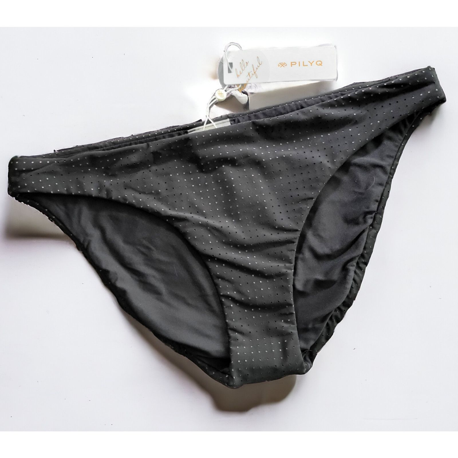 Other NWT PQ Dusk Basic Teeny Cut Cheeky Hipster Bikini Bottom MD Size ONE SIZE - 4 Thumbnail