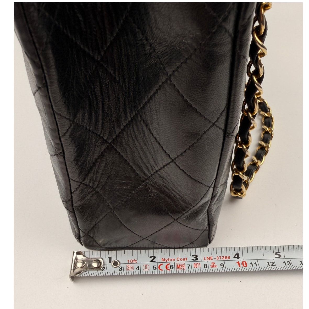 Chanel Chanel Vintage Black Quilted Trapezoid Flap Shoulder Bag Size ONE SIZE - 16 Thumbnail