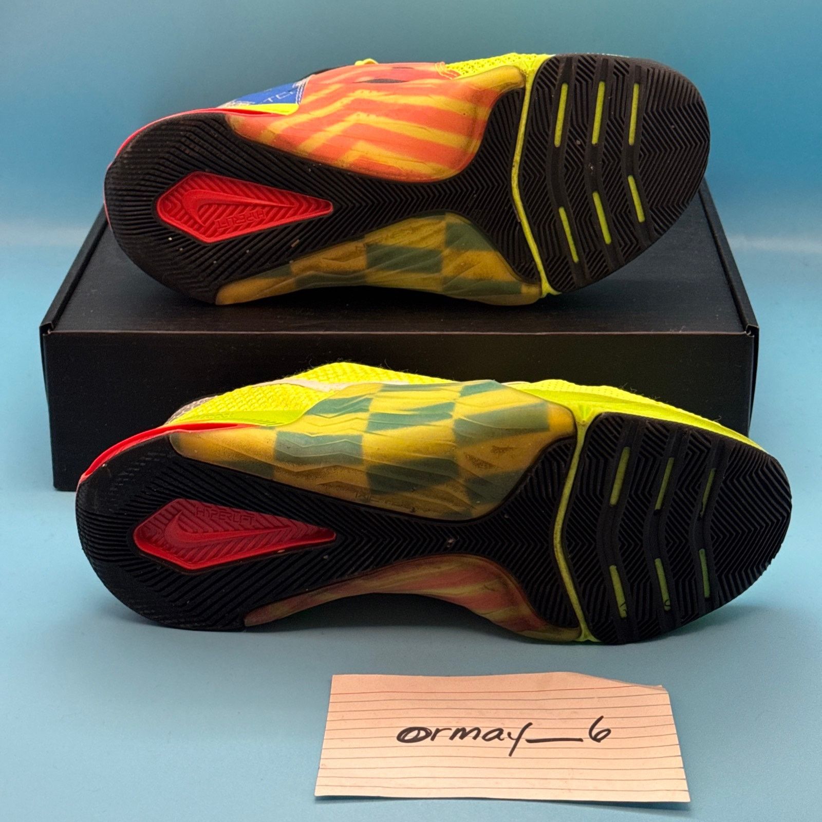 Nike Nike Metcon 7 AMP Volt Bright Spruce Checkered m8 w9.5 Size US 8 / EU 41 - 7 Thumbnail