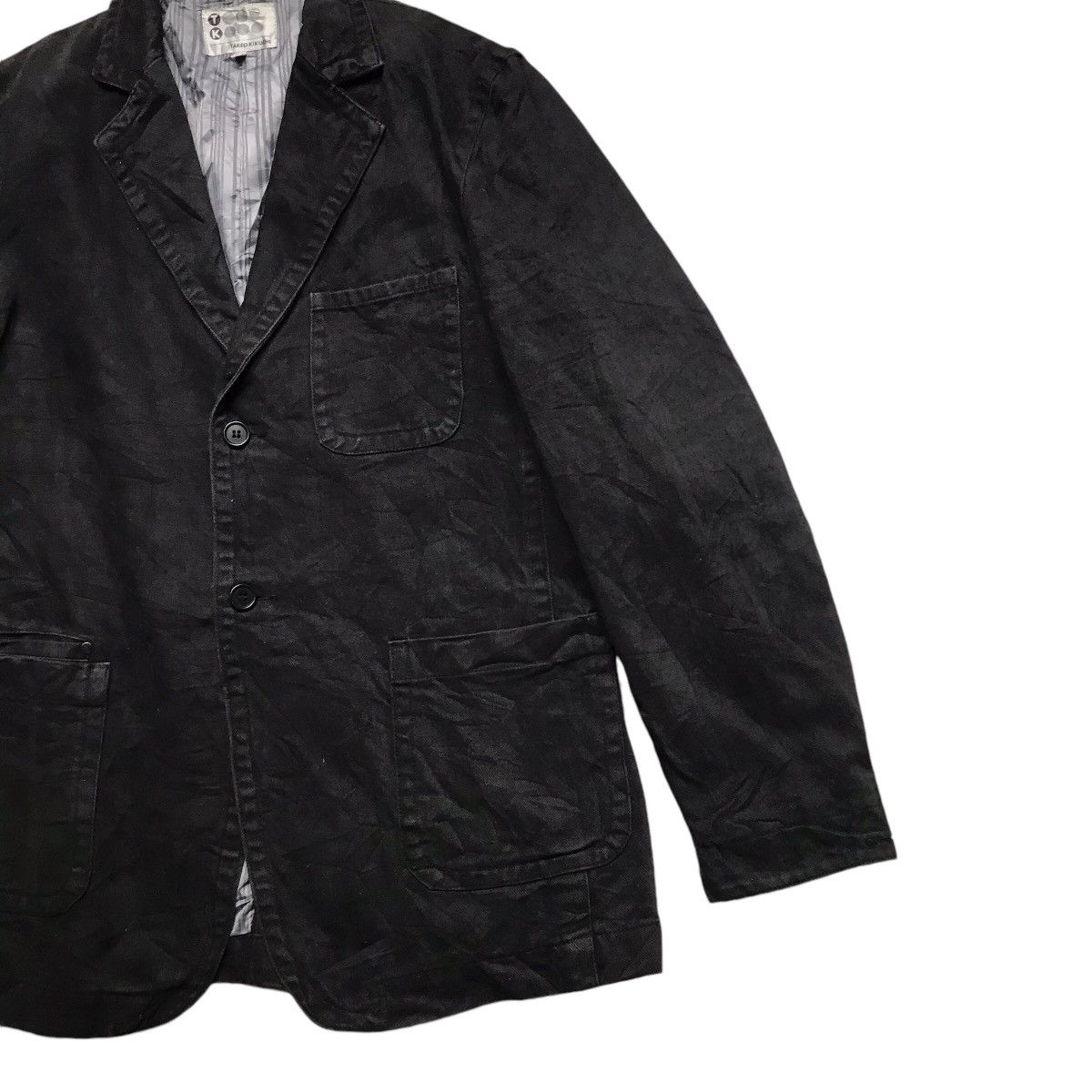 Japanese Brand × Takeo Kikuchi VINTAGE TAKEO KIKUCHI JAPANESE WORKERS COAT JACKET Size US M / EU 48-50 / 2 - 2 Thumbnail