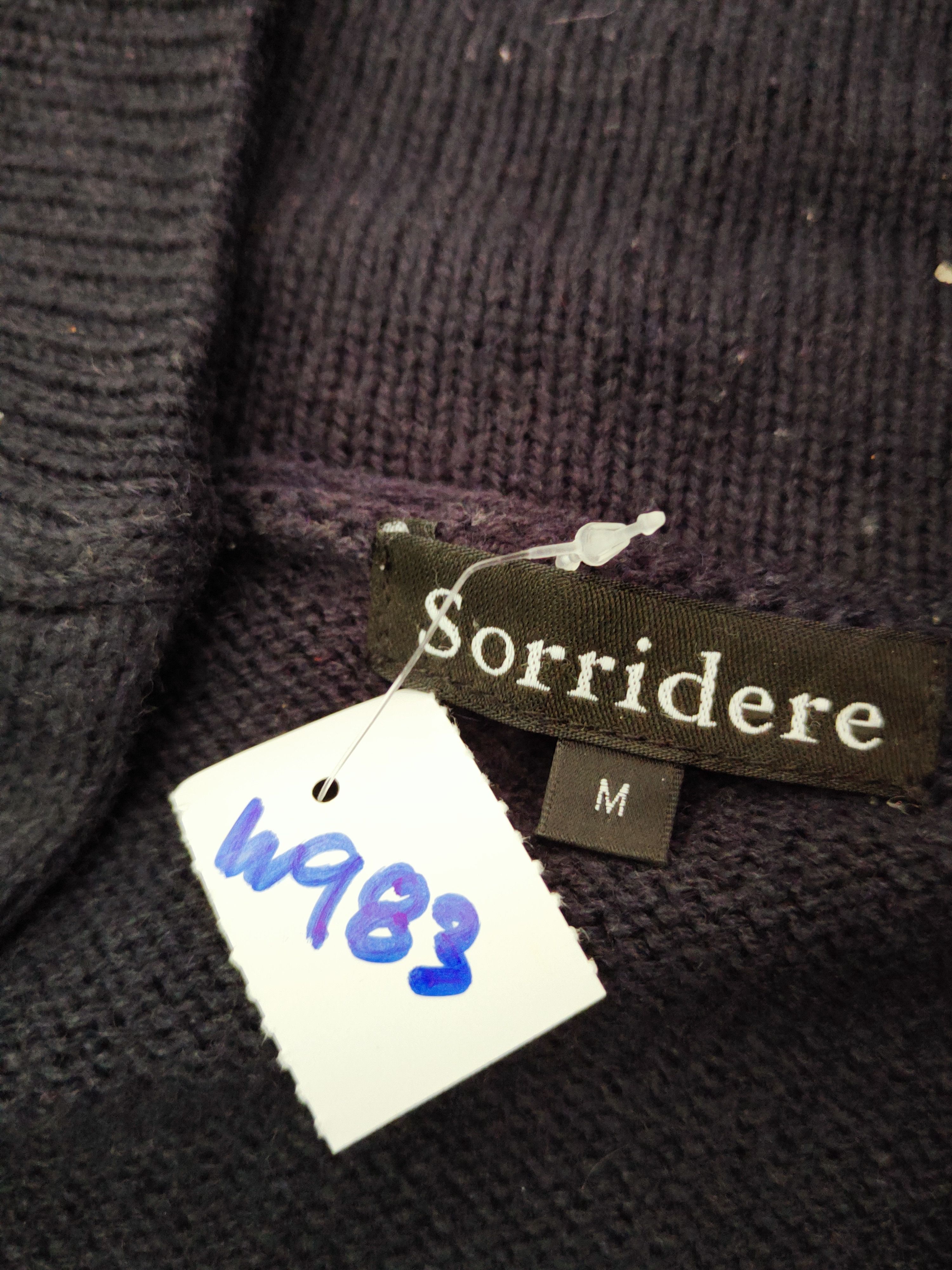 Homespun Knitwear × Japanese Brand Sorridere Navy Knitwear Cardigan #W983 Size US M / EU 48-50 / 2 - 11 Thumbnail