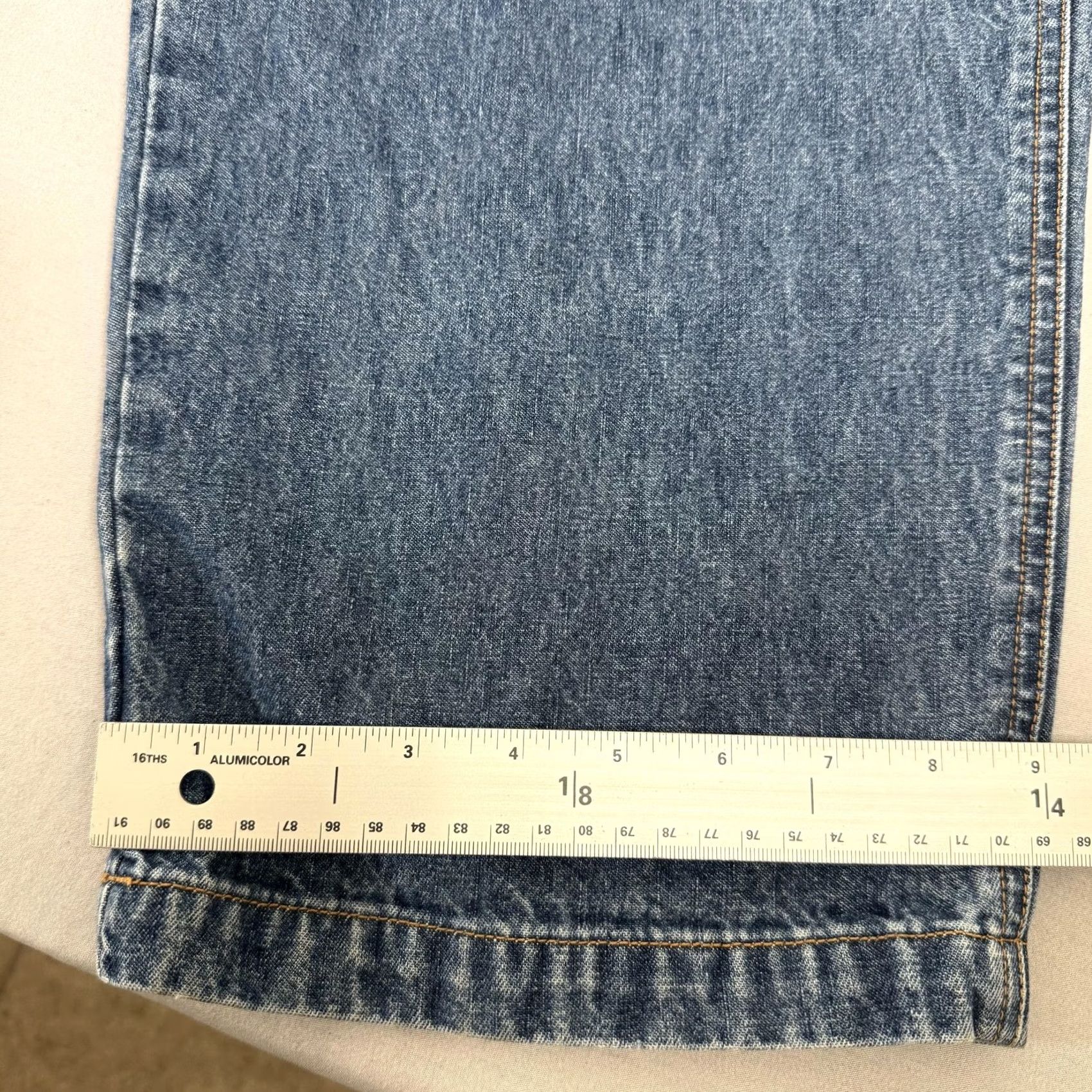 Calvin Klein VINTAGE Calvin Klein Jeans Overalls Mens XL Blue Denim Bib Carpenter Pants 90s Size US 36 / EU 52 - 7 Thumbnail