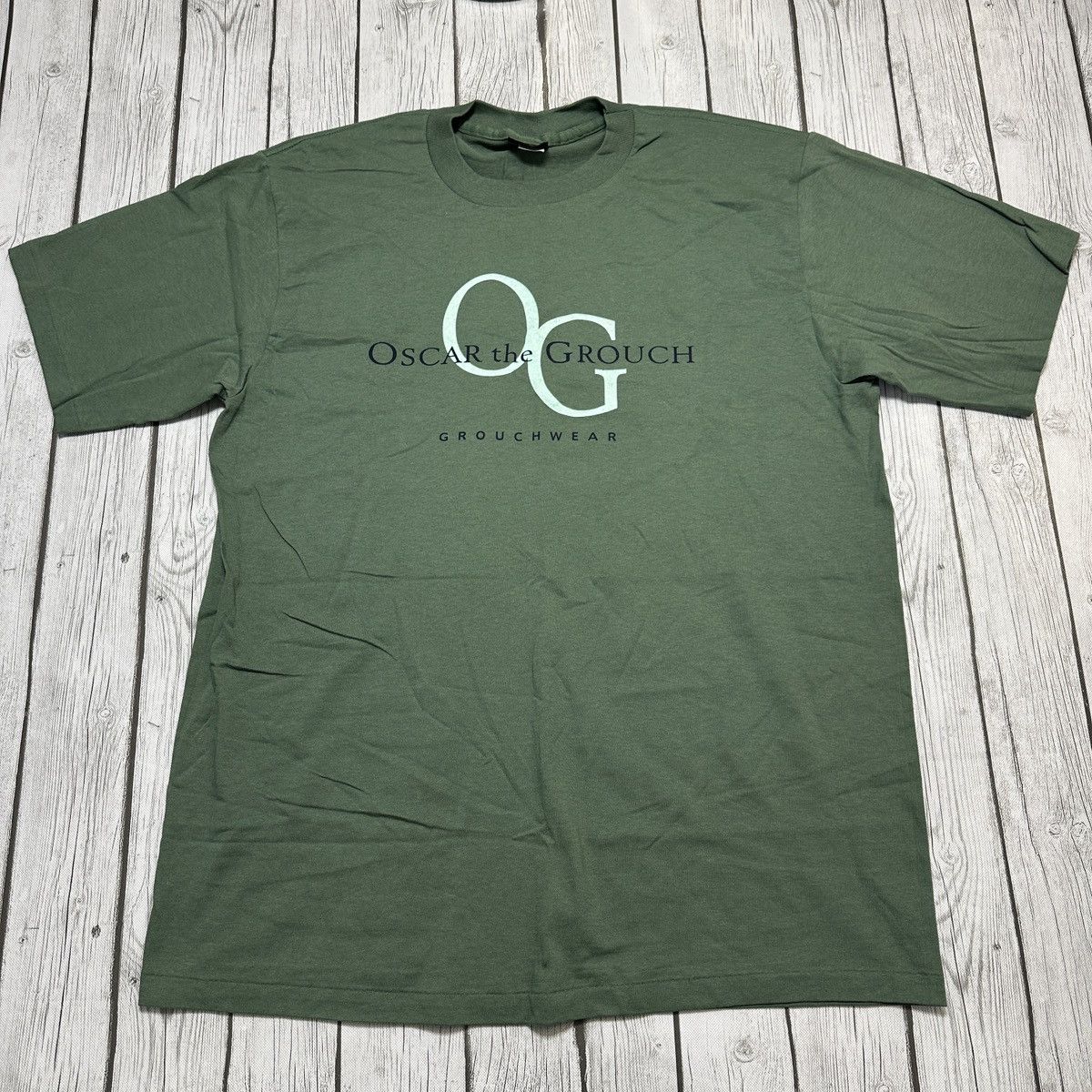 Vintage Vintage Oscar the Grouch tee Size US XL / EU 56 / 4 - 2 Thumbnail