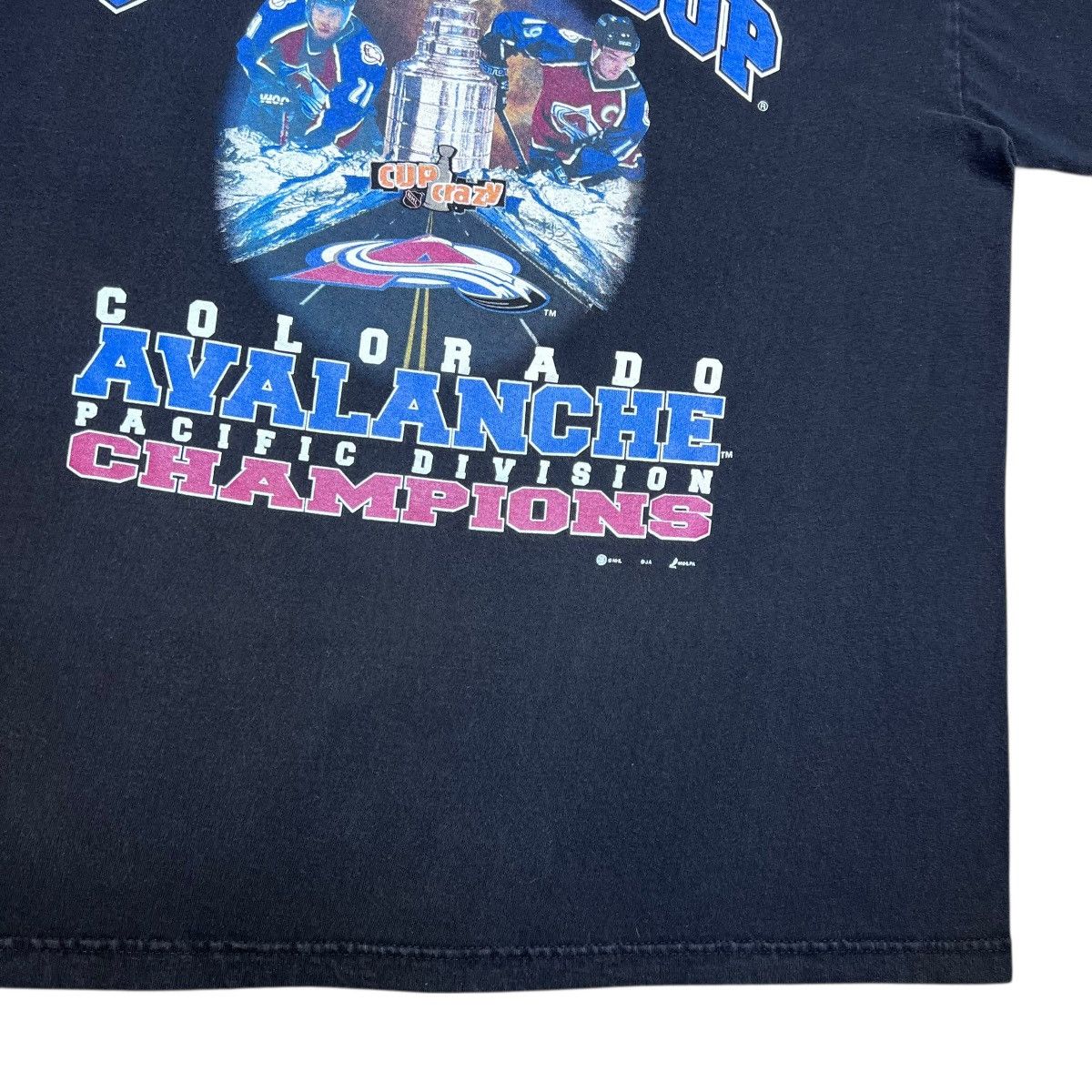 NHL Vtg 2001 NHL Colorado Avalanche Road To Stanley Cup T-Shirt Size US XL / EU 56 / 4 - 8 Thumbnail