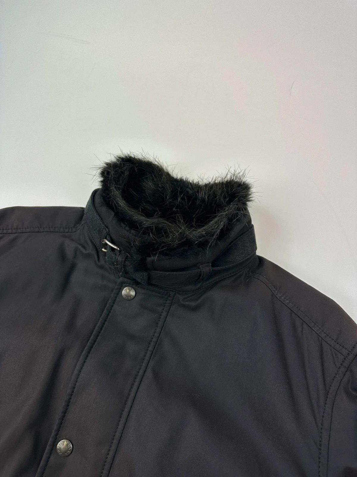 Prada Prada Sport FW2007 Black Faded Bomber Aviator Jacket Size US XL / EU 56 / 4 - 2 Thumbnail