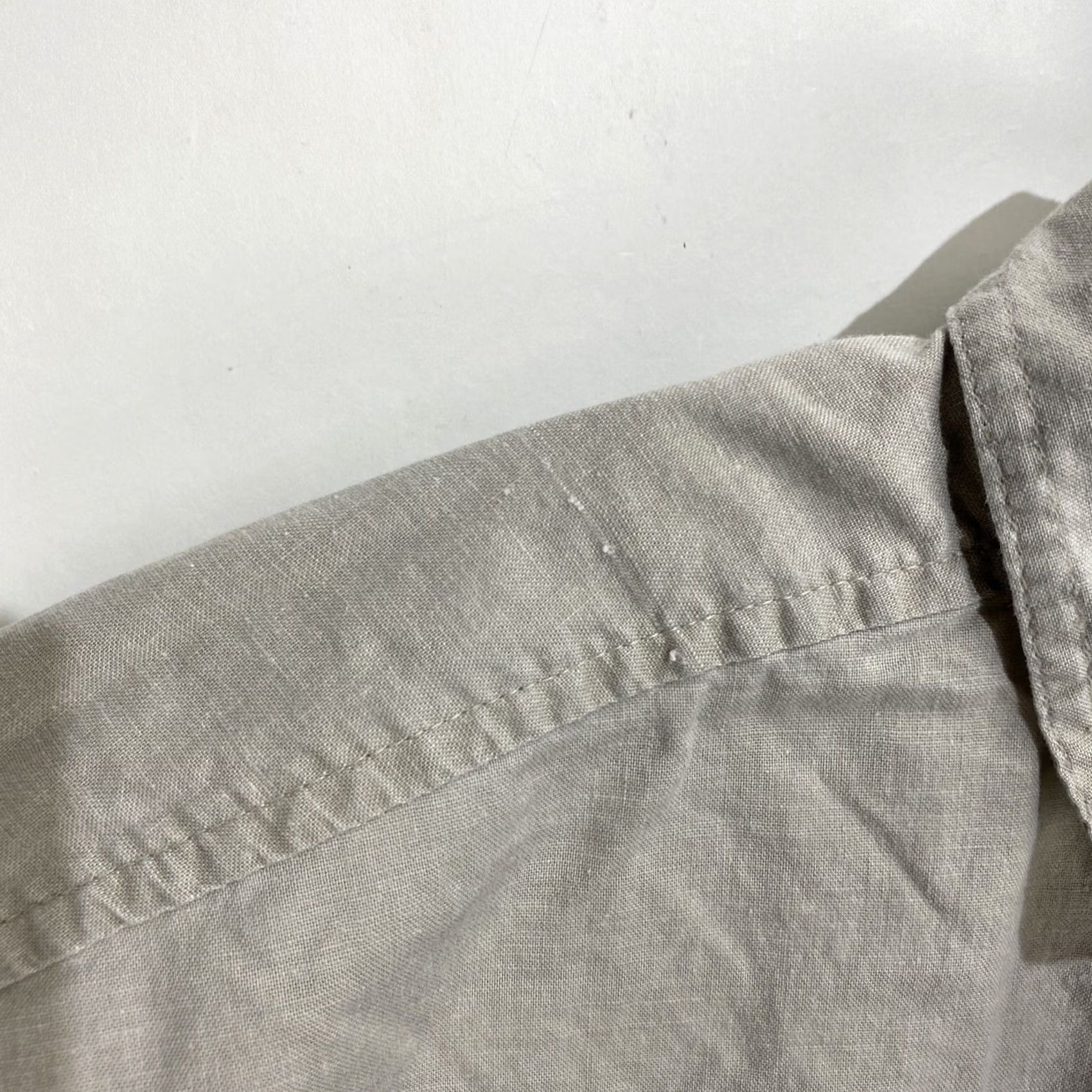 Vintage Timber Run Shirt Button-Up Short Sleeve Khaki Men’s Large Pockets Camping Fishing Sports Outdoor Regular Fit Shirt Size US L / EU 52-54 / 3 - 7 Thumbnail