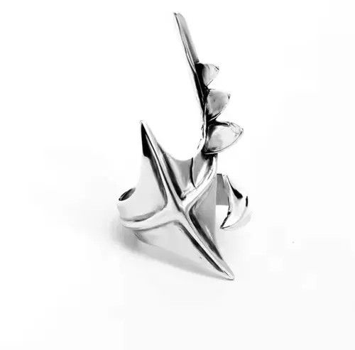 Jewelry Ishiyama x Yui Cyberpunk Alien Irregular Ring Size ONE SIZE - 5 Thumbnail