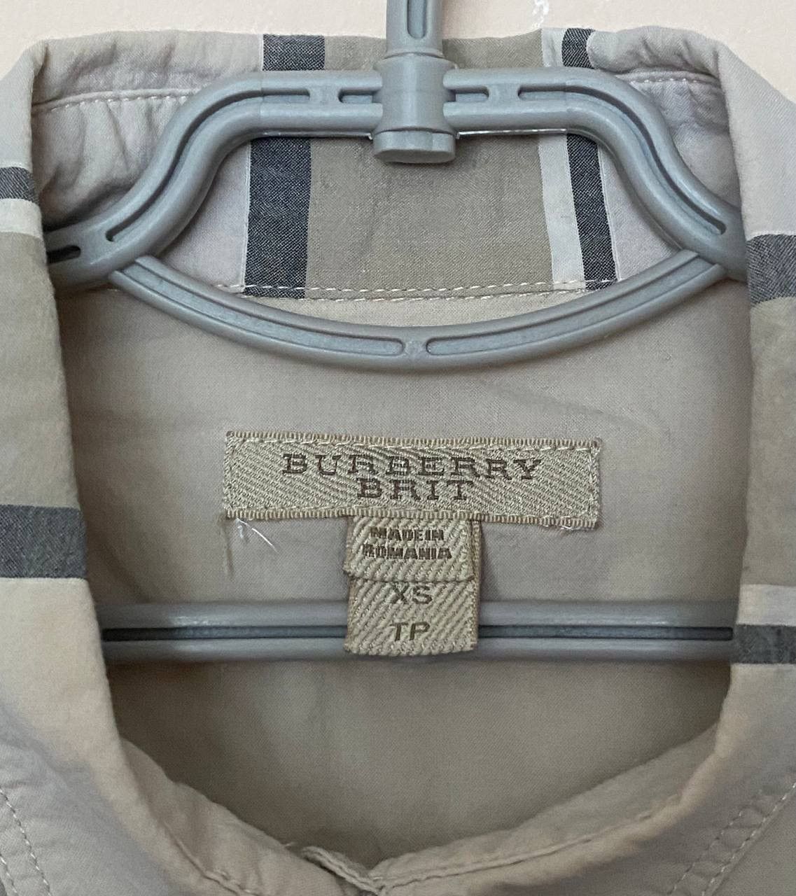 Burberry 🔥Burberry Brit Nova Rare Luxary beige Check Shirt Size S / US 4 / IT 40 - 3 Thumbnail