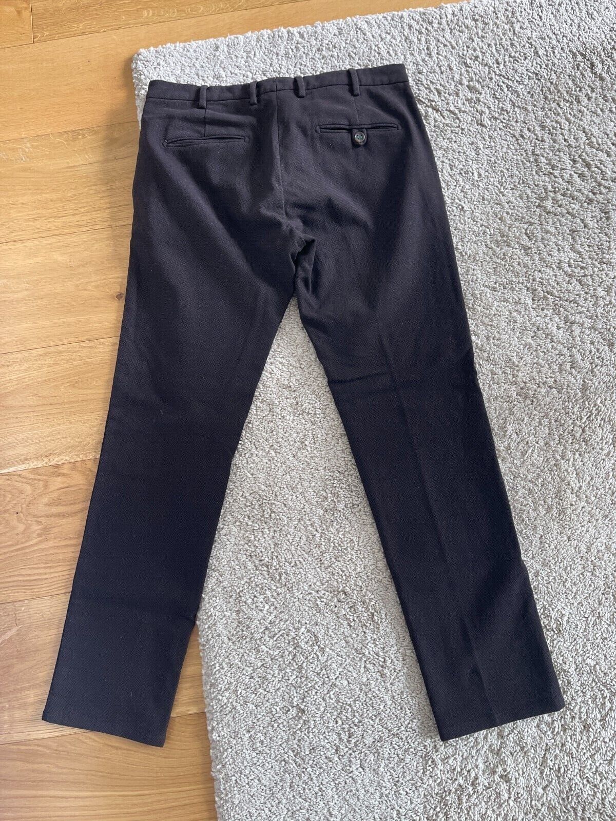 Berwick 1707 Cotton Blend Trouser Size 38R - 2 Thumbnail