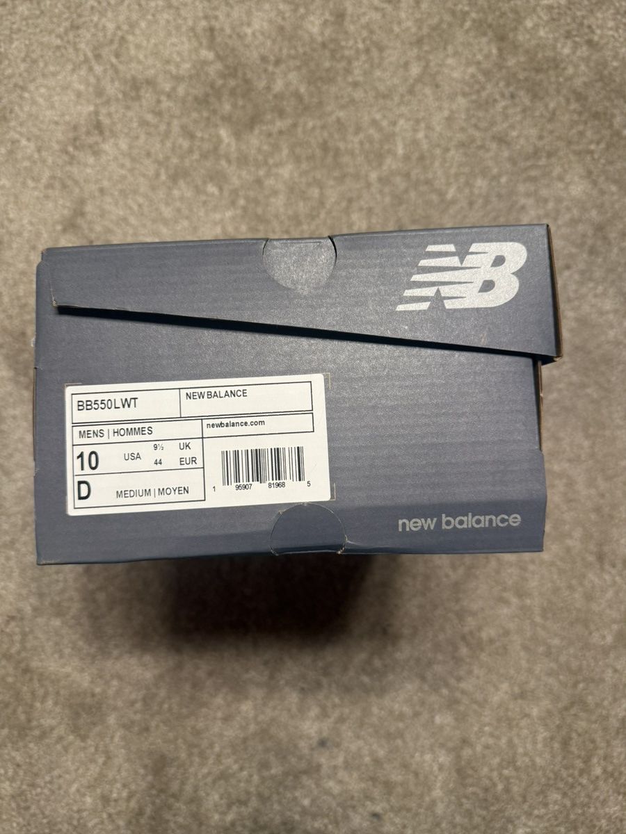 New Balance New Balance 550 “Cream Black” Size US 10 / EU 43 - 9 Thumbnail