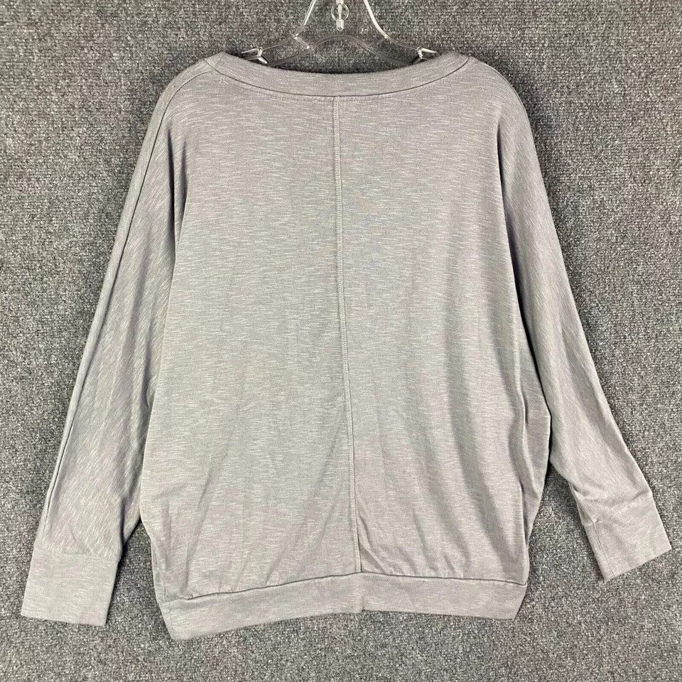 Other Jane & Delancey Top Women's Large Long Sleeve Gray L Size L / US 10 / IT 46 - 7 Thumbnail