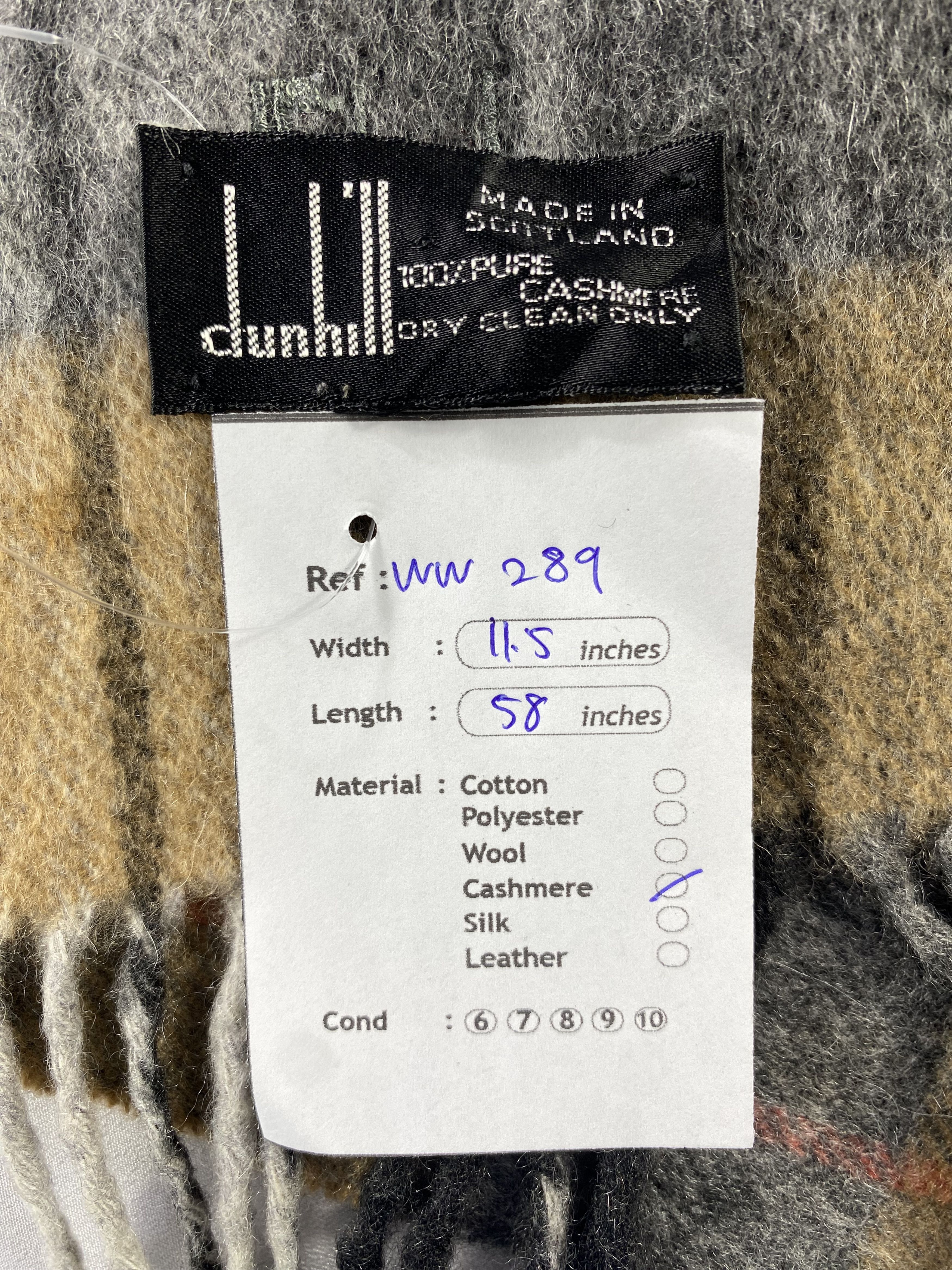 Alfred Dunhill × Vintage Alfred Dunhill Scarf / Muffler / Neckwear Size ONE SIZE - 10 Thumbnail