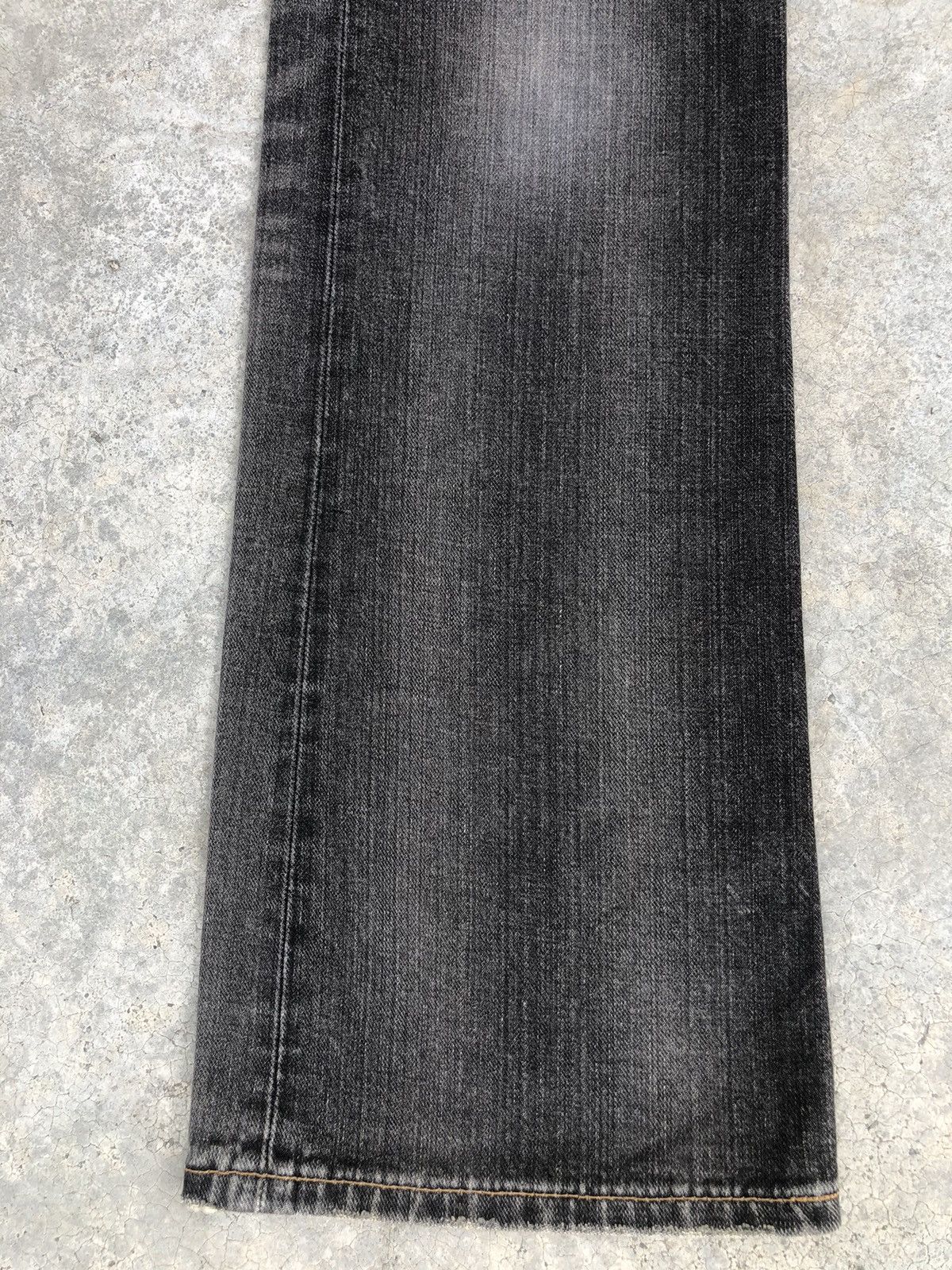 If Six Was Nine Japanese Edwin XV Flared Jeans Distressed buckle back jeans Size US 32 / EU 48 - 7 Thumbnail