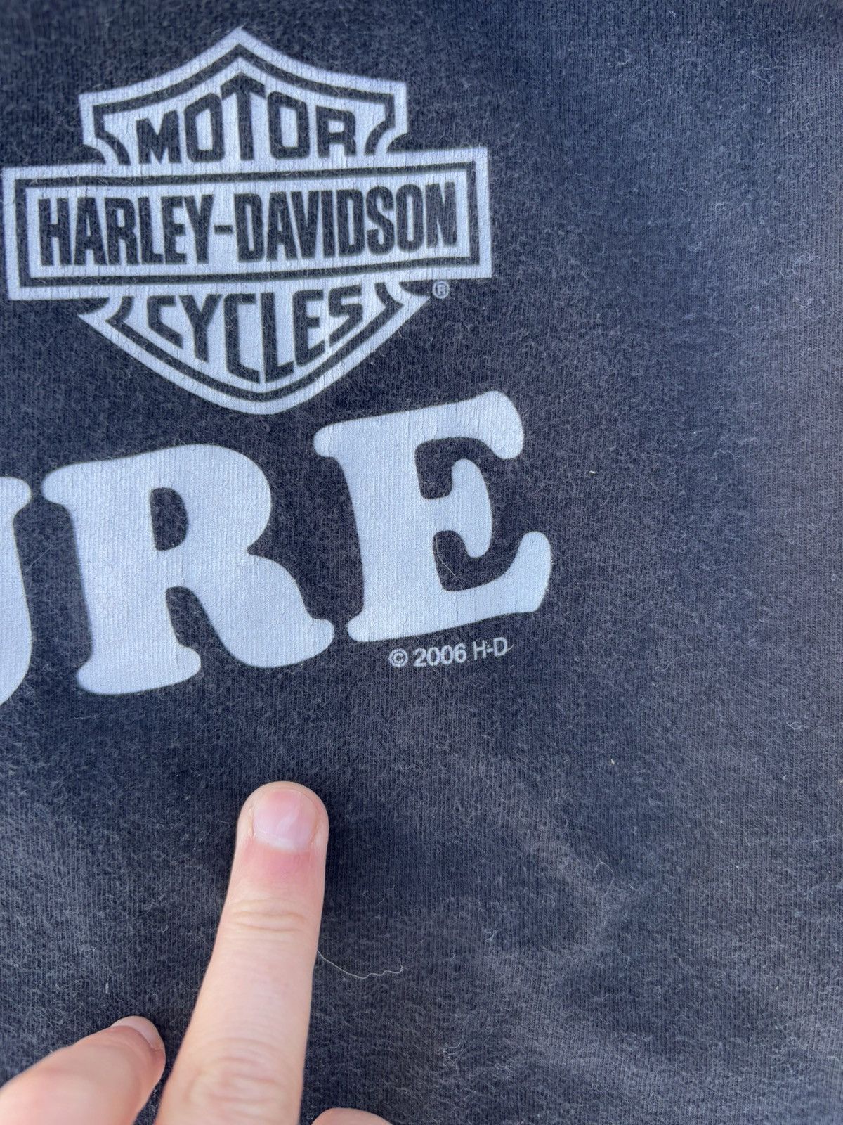 Harley Davidson × Vintage Guilty Pleasure Harley Davidson Tee Size US XL / EU 56 / 4 - 4 Thumbnail