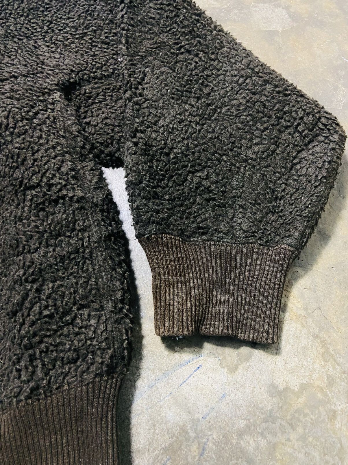 Lemaire × Uniqlo Uniqlo X Lemaire Sherpa Crop Jacket Size US XL / EU 56 / 4 - 5 Thumbnail
