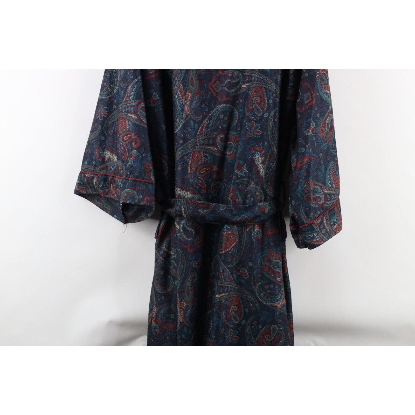 Vintage Vintage 90s Streetwear Rainbow Paisley Soft Cloth Bath Robe Size US L / EU 52-54 / 3 - 13 Thumbnail