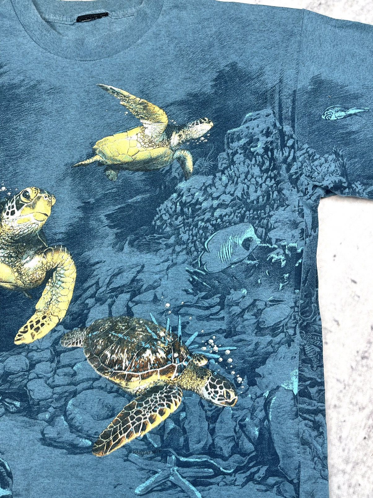 Vintage 🔥Turtle vintage 80-90s Nature Animal tee Size US XL / EU 56 / 4 - 3 Thumbnail