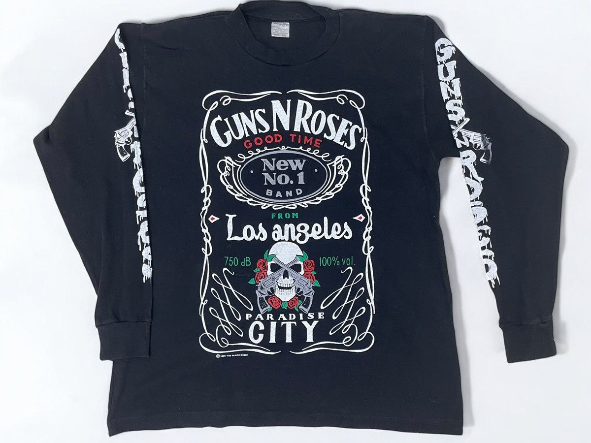 Guns N' Roses guns n’ roses 1991 rare vintage long sleeve the black sheep” Size US L / EU 52-54 / 3 - 2 Thumbnail