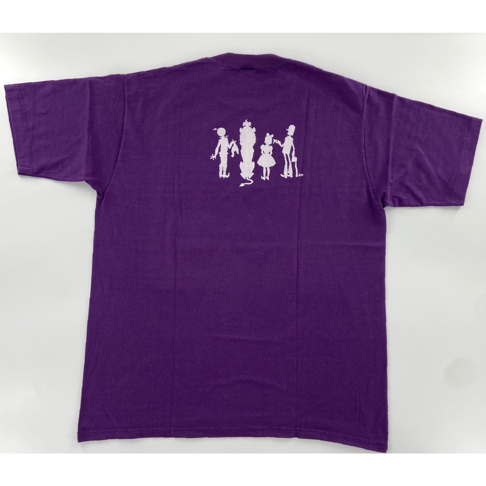 Jerzees Vintage Wizard Of Oz Movie Promo Purple T-Shirt Adult Large 90s Men Size US L / EU 52-54 / 3 - 2 Thumbnail