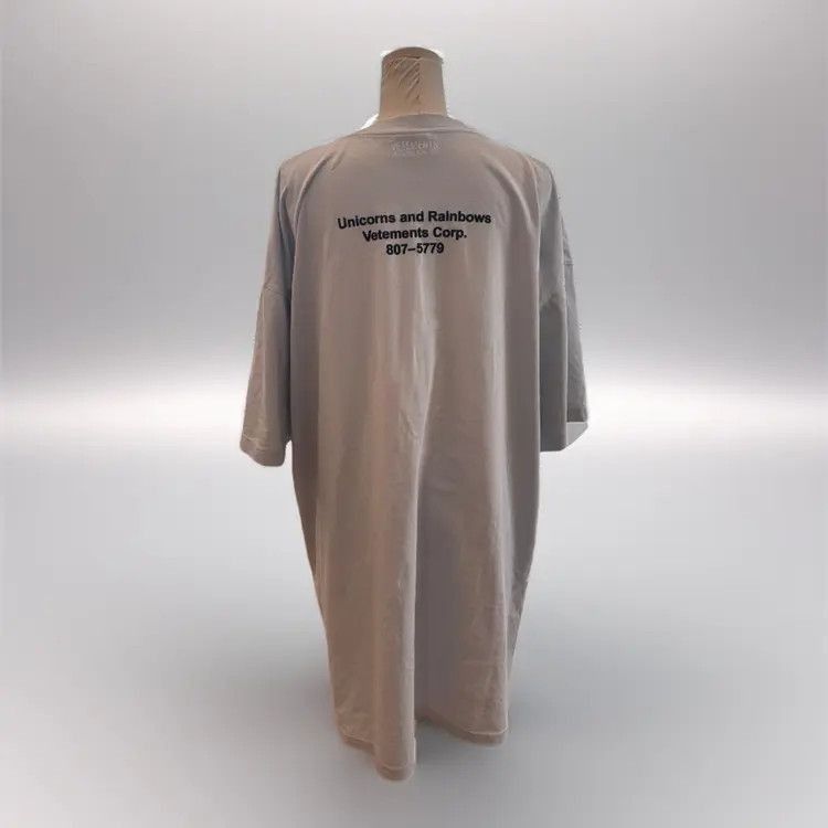 Vetements Vetements Vetements Unicorn Carton Print Tee-2506 Size US S / EU 44-46 / 1 - 2 Thumbnail