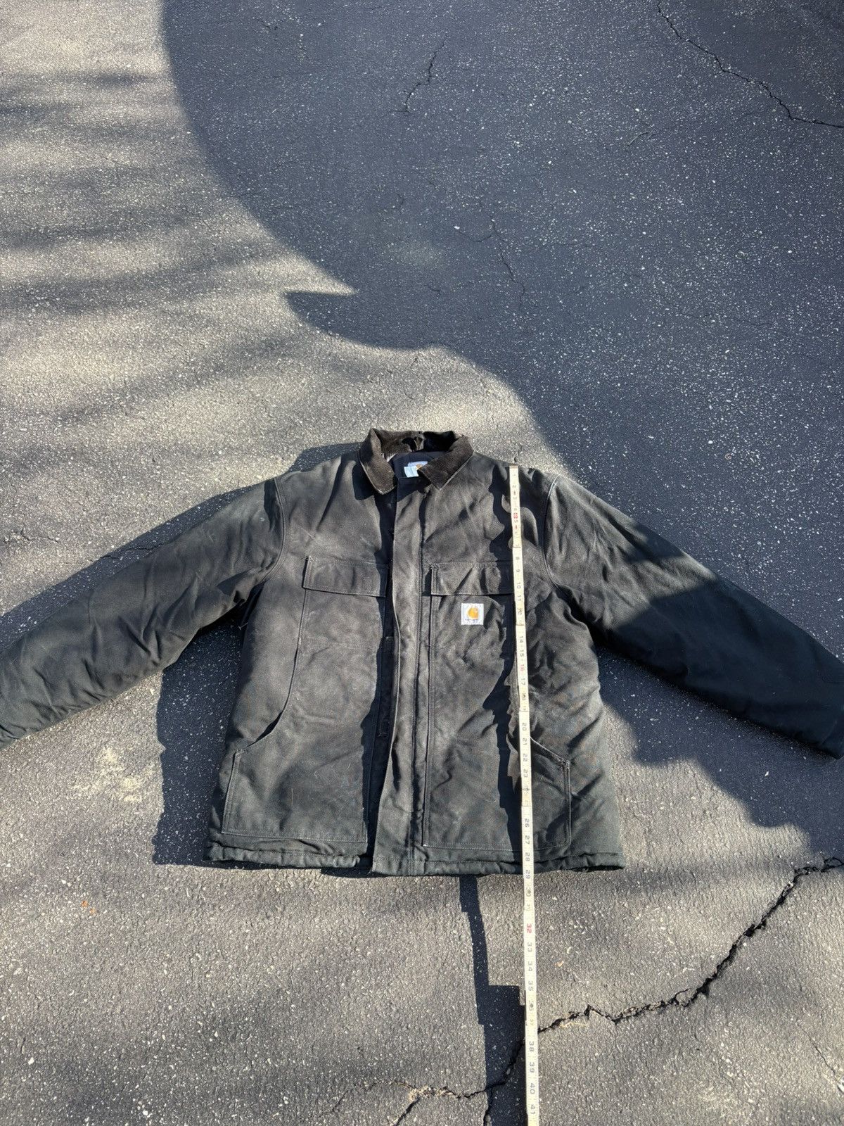 Carhartt Vintage Carhartt Work Jacket (C03 BLK) Size US XL / EU 56 / 4 - 3 Thumbnail