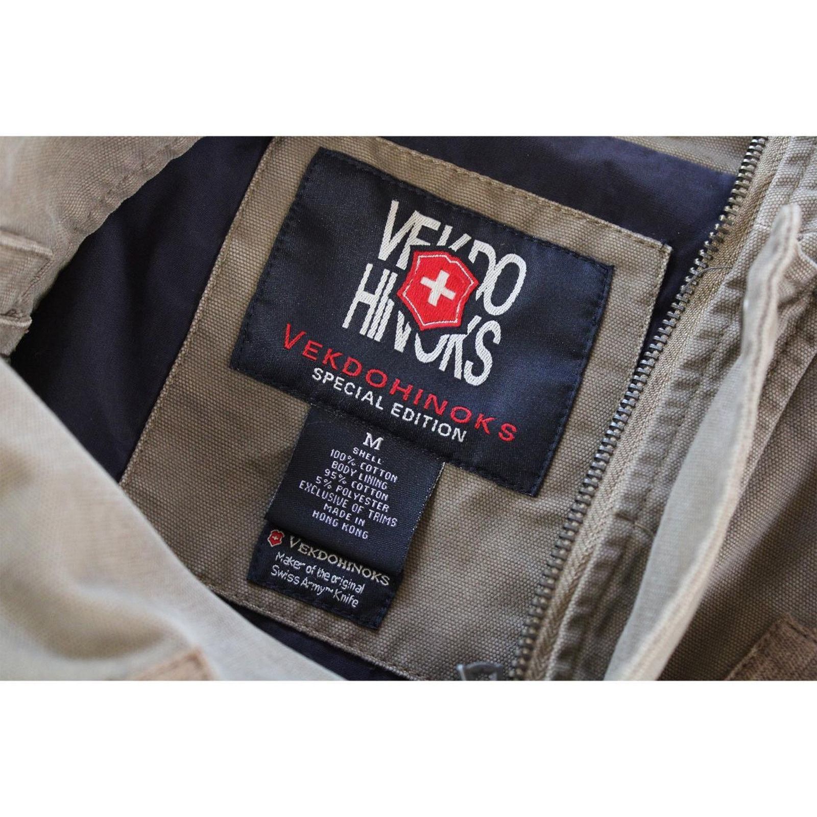 Vintage Vintage 90's Vekdohinoks Workwear Utility field jacket Size US M / EU 48-50 / 2 - 5 Thumbnail