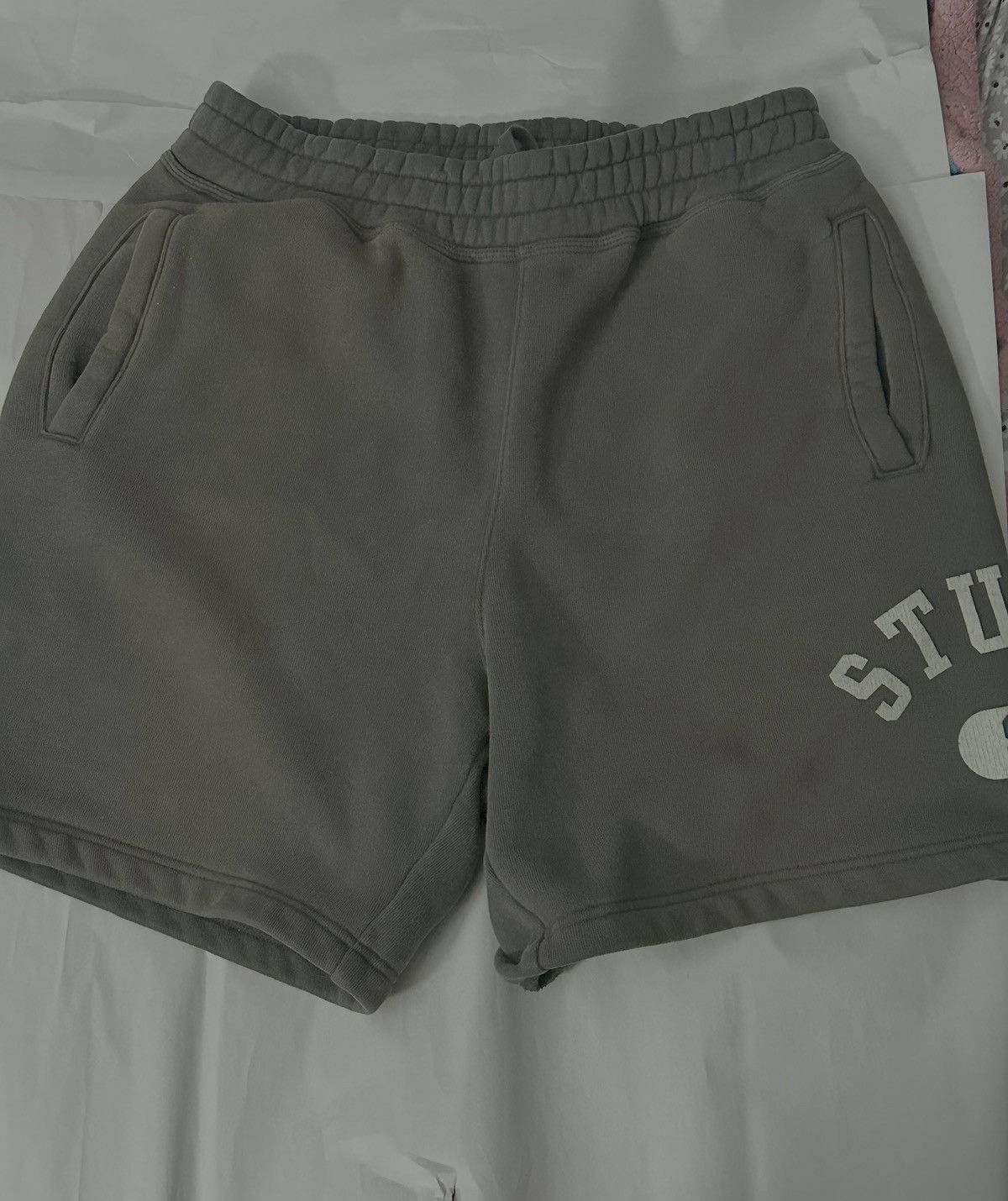 Stussy Stussy Varsity Fleece Short 'Washed Black' Size US 32 / EU 48 - 1 Thumbnail