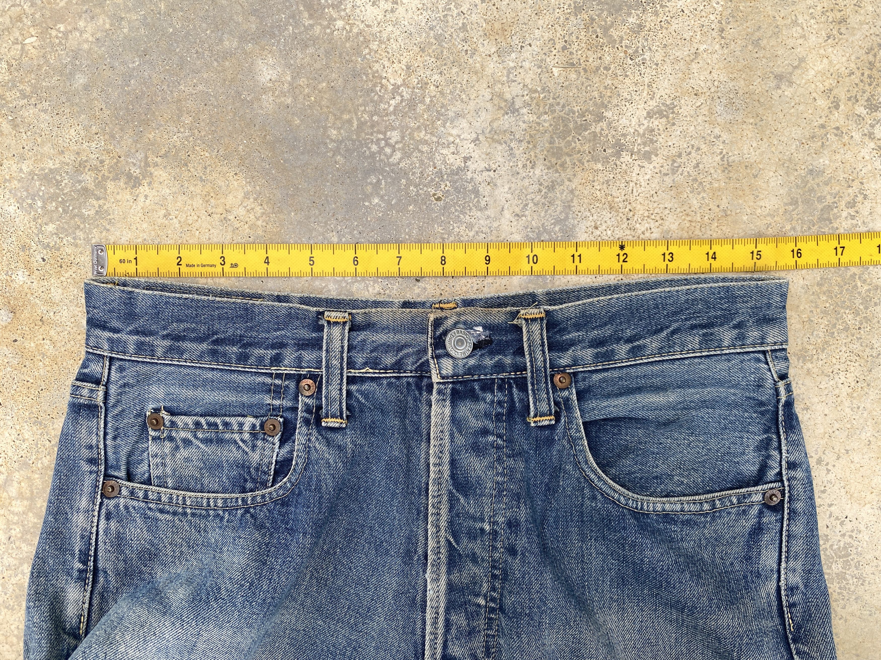Denime × Japanese Brand Denime Lot 1889 Selvedge Jeans Size US 31 - 12 Thumbnail
