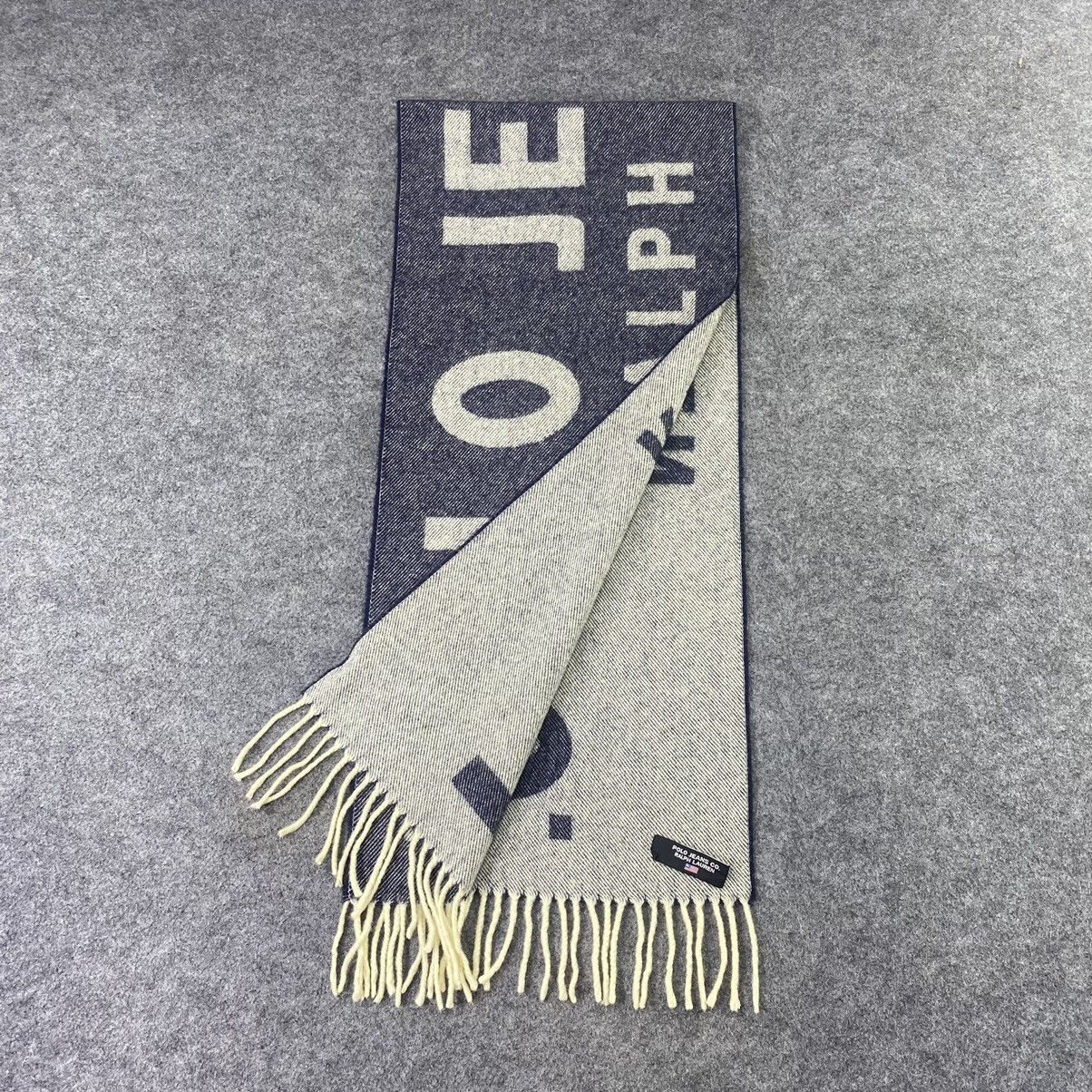 Polo Ralph Lauren × Vintage Polo Jeans Ralph Lauren Scarf / Muffler / Neckwear-T1370 Size ONE SIZE - 5 Thumbnail