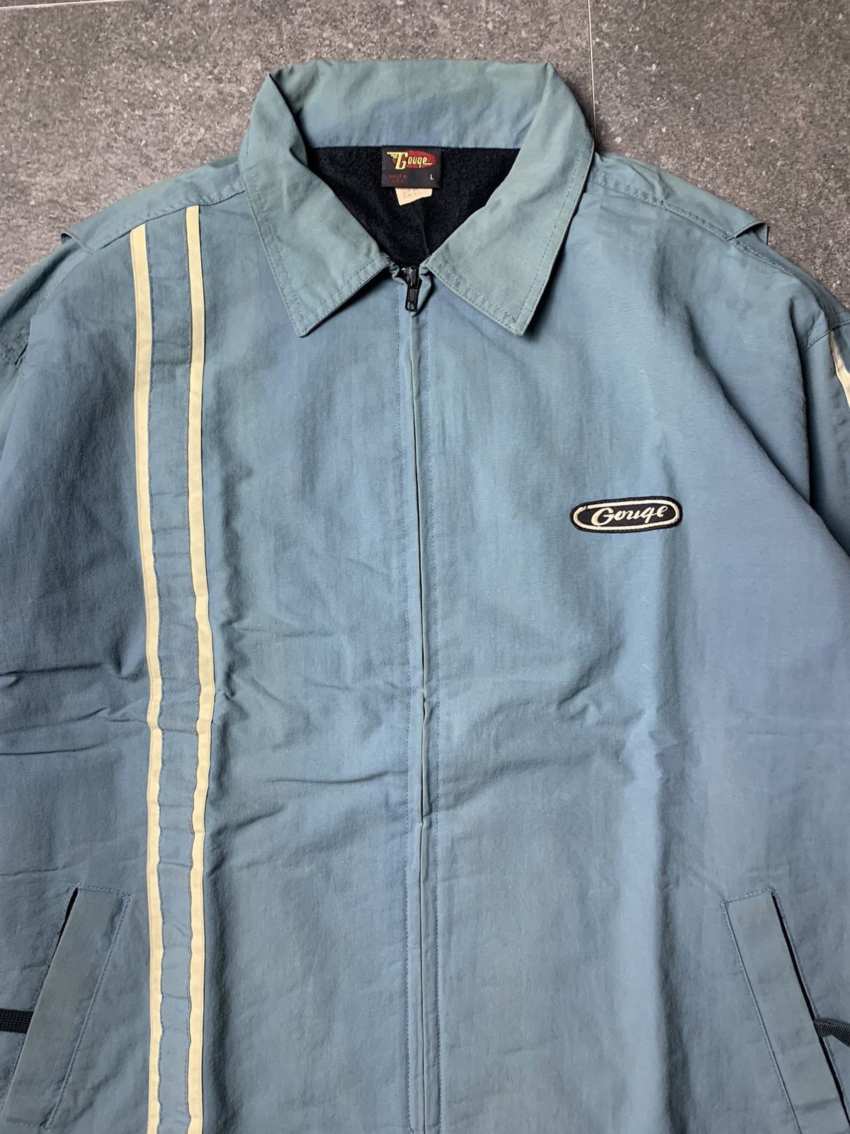 Vintage 1990s Gouge Skate Jacket Size US XL / EU 56 / 4 - 4 Thumbnail