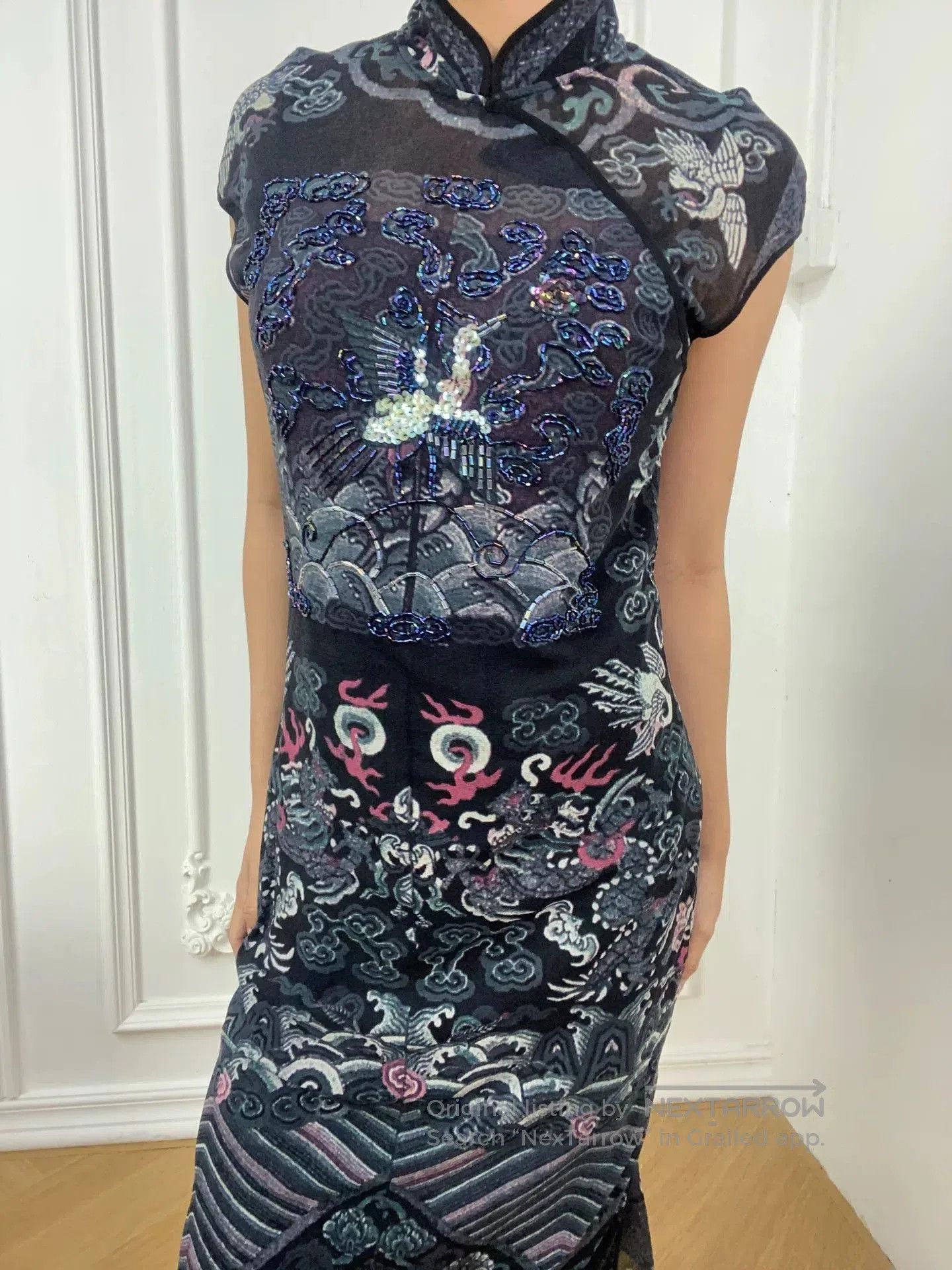 Vivienne Tam Vivienne Tam Dragon Mesh Qipao. Size M / US 6-8 / IT 42-44 - 6 Thumbnail