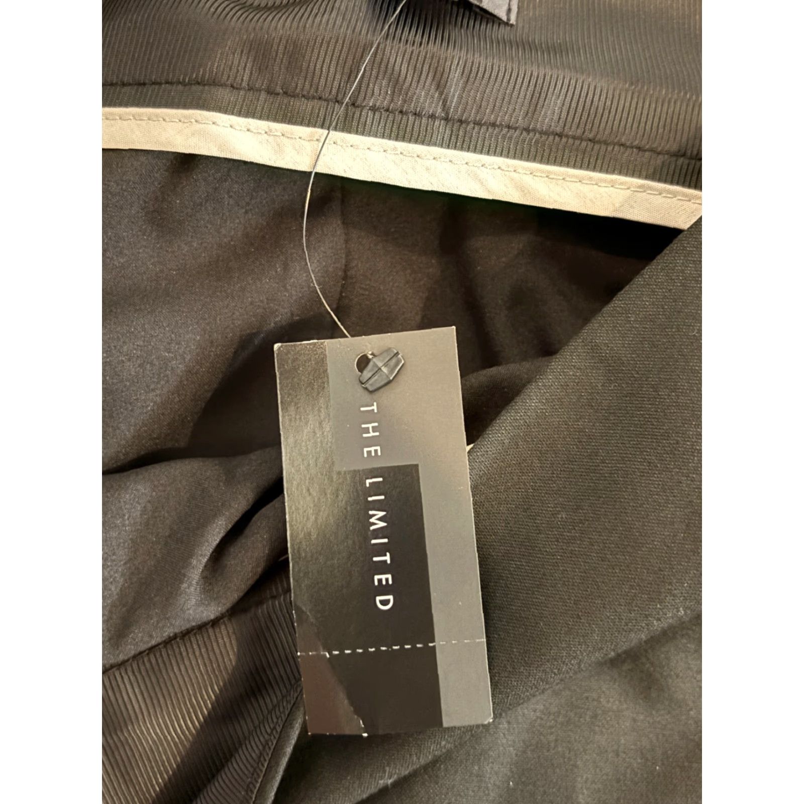 Vintage The Limited Pencil Skirt Womens 8 Black Straight Slit Workwear NWT Size 30" / US 8 / IT 44 - 3 Thumbnail
