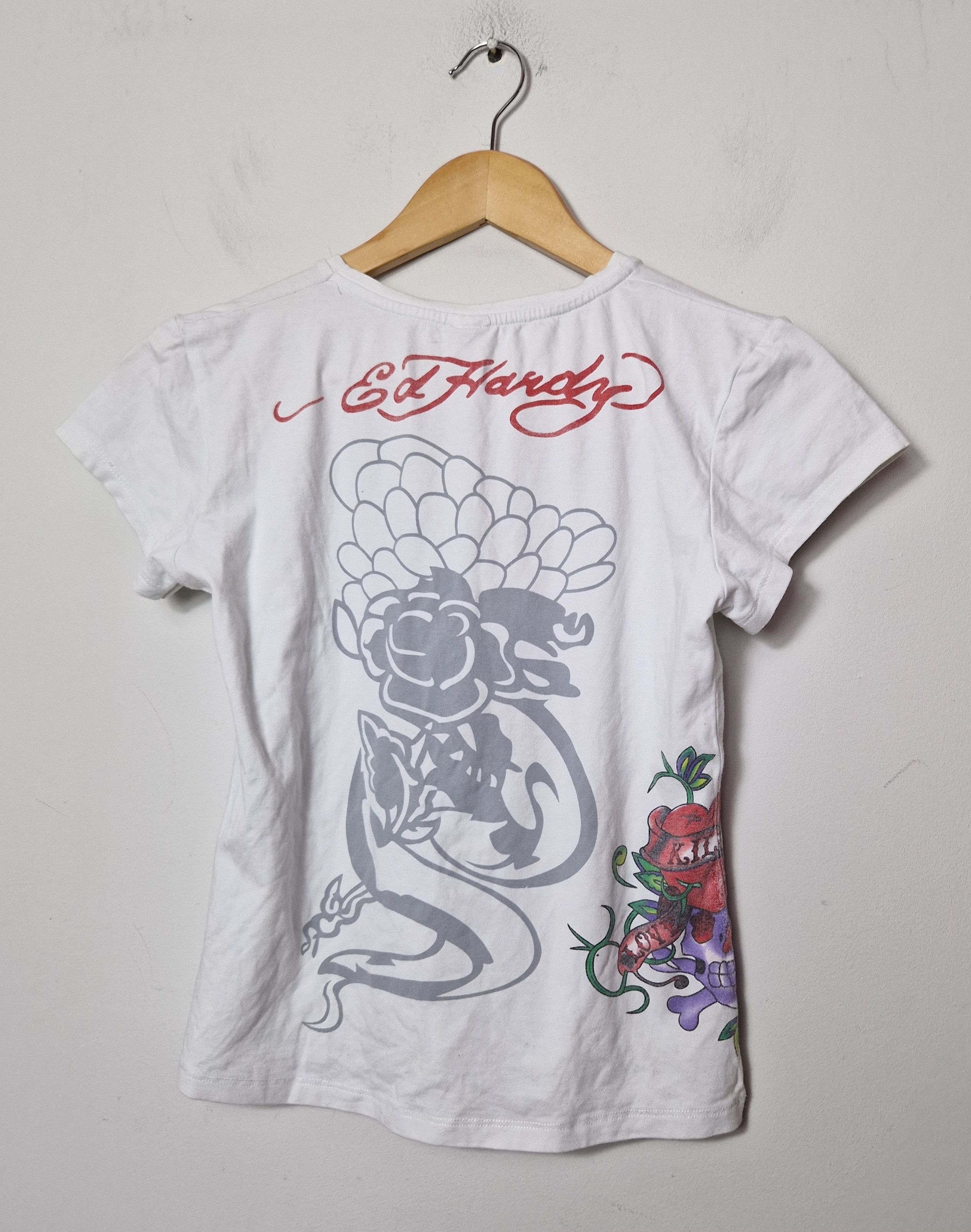 Ed Hardy × Vintage Ed Hardy vintage tee Size S / US 4 / IT 40 - 5 Thumbnail